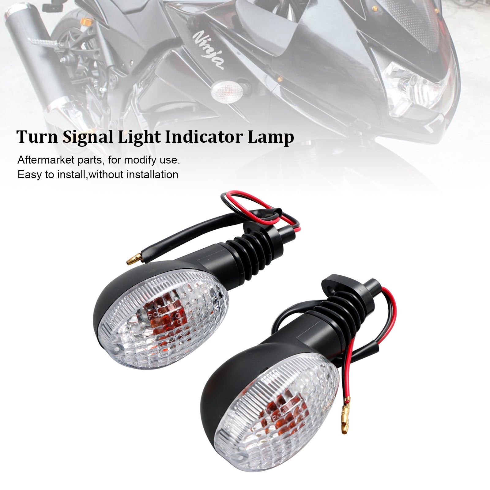 Luz indicadora para Kawasaki Ninja250R KLX 125 150 250 300