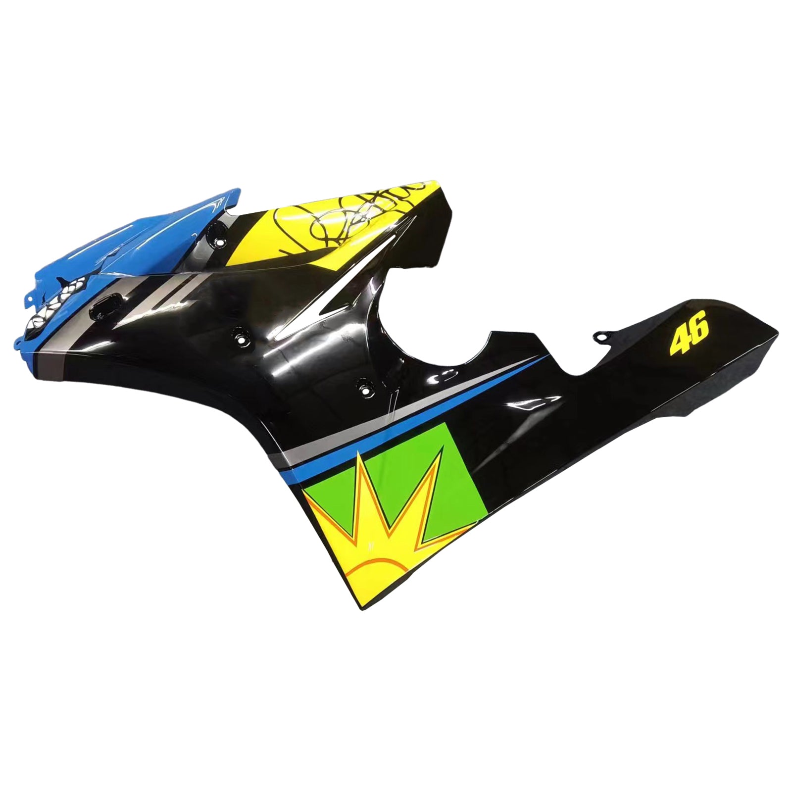 Kit de carénage en plastique ABS injecté compatible avec Triumph Daytona 675 2006-2008