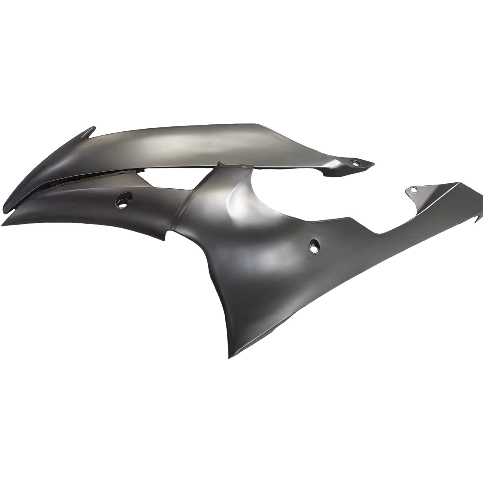 Kit de carénage en plastique moulé par injection noir mat pour Yamaha YZF-R6 2008-2016