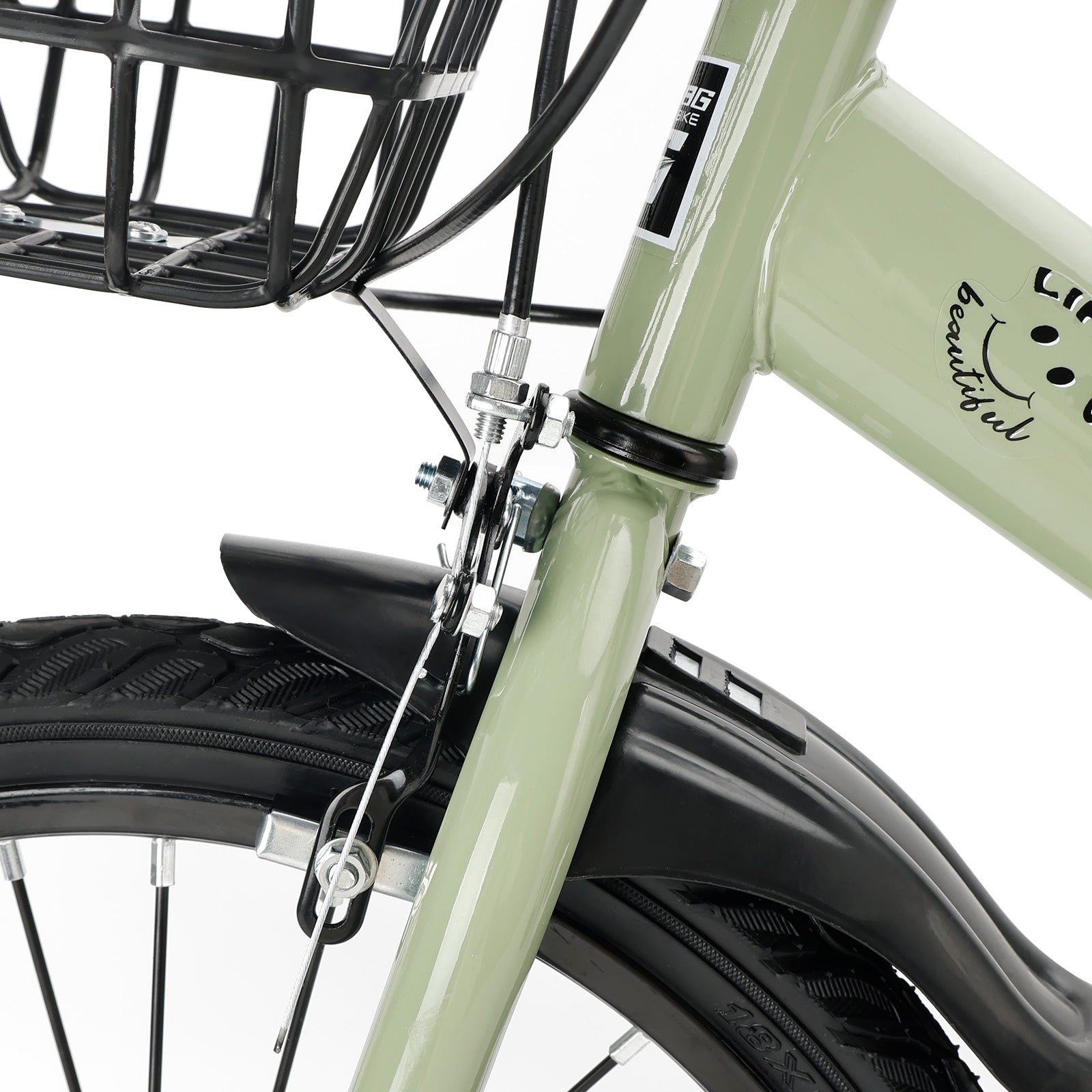 Vélo BMX Junior 18" - Sécurité Maximale (Roulettes, Boîtier de Chaîne, Freins Av/Ar) - 7-9 Ans