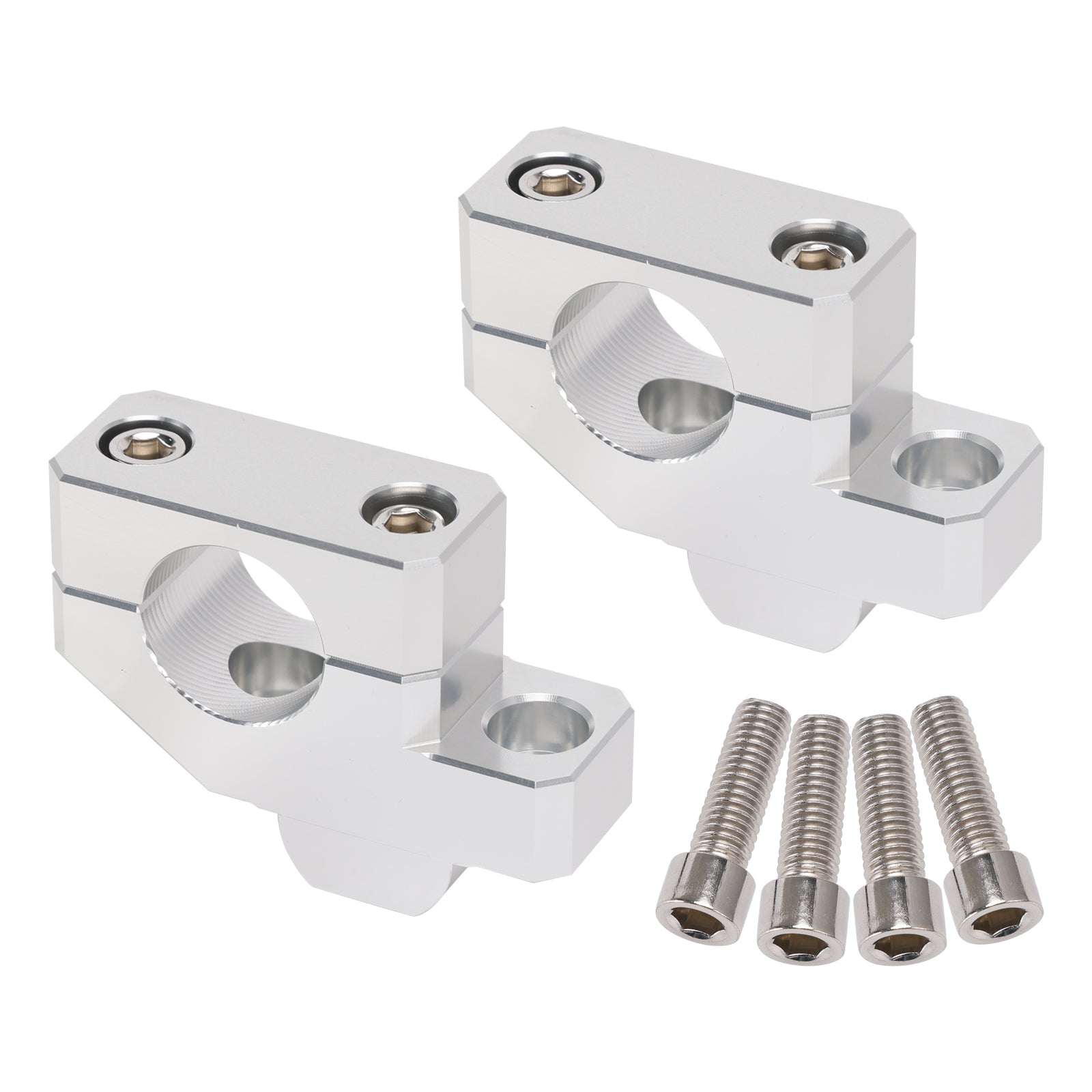 Rehausse de guidon déportée de 20 mm vers l'arrière pour Honda CB125R, CB650R et CB500F (2021-2025)