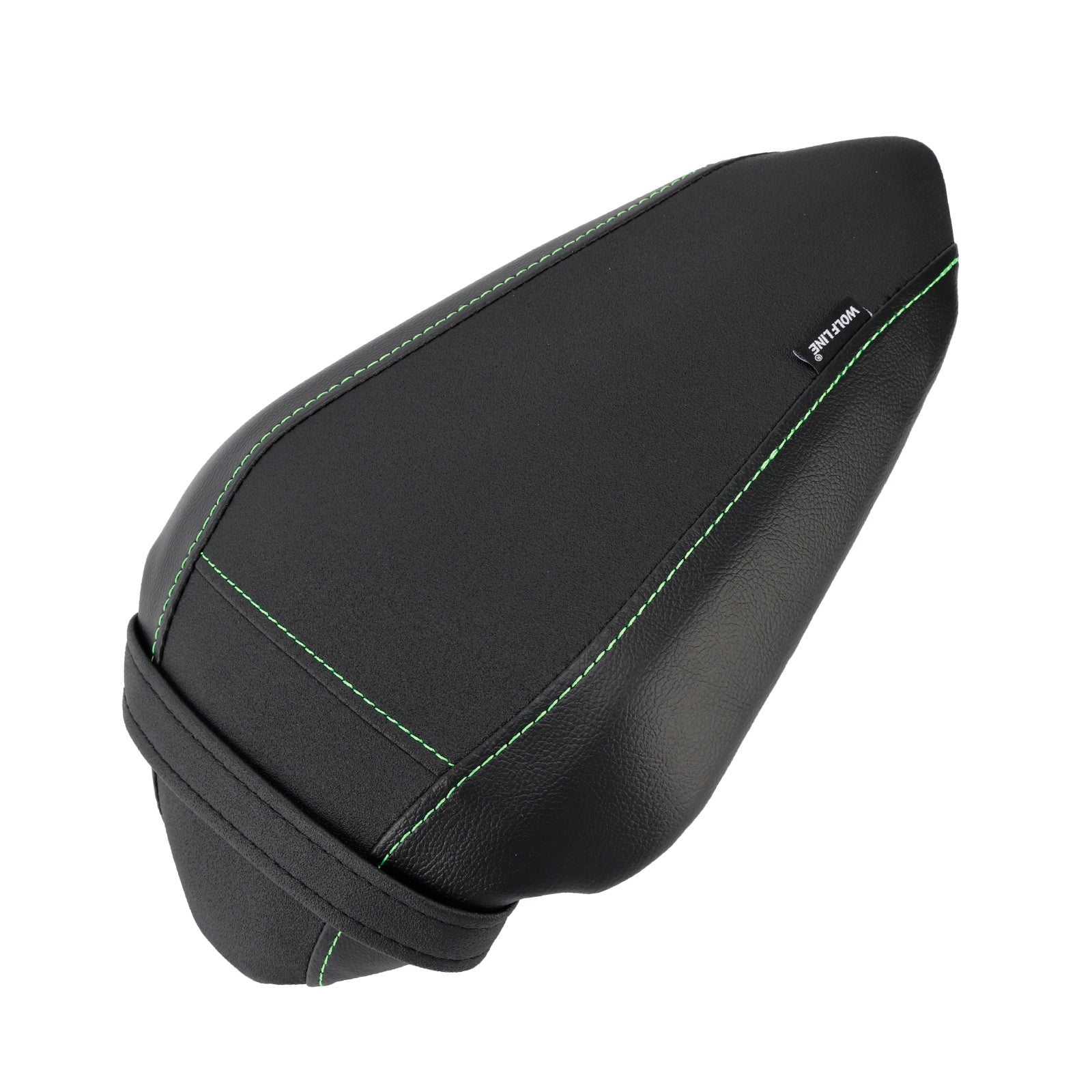 Cojín de pasajeros del pasajero trasero poliuretano negro para kawasaki ninja 500 z500 2024-2025