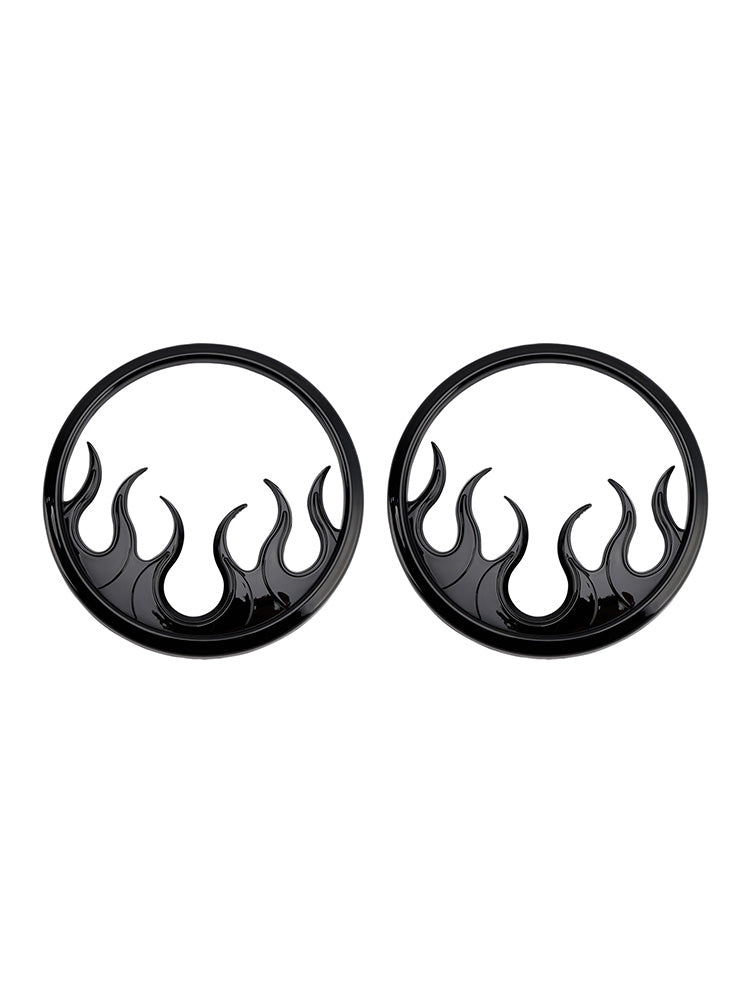 Flame Speaker Grills Decoratieve rand voor Touring Electra Glide Ultra Classic
