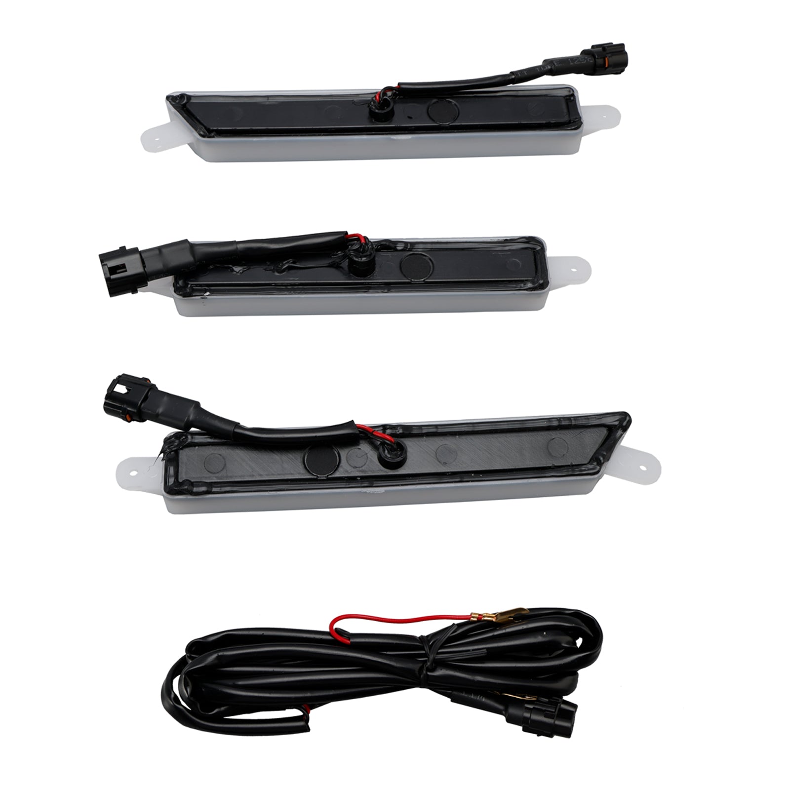 Ford Ranger T7 Ranger Raptor 2015-2019 tyylinen etupuskurin säleikkö valkoisella LED-valolla