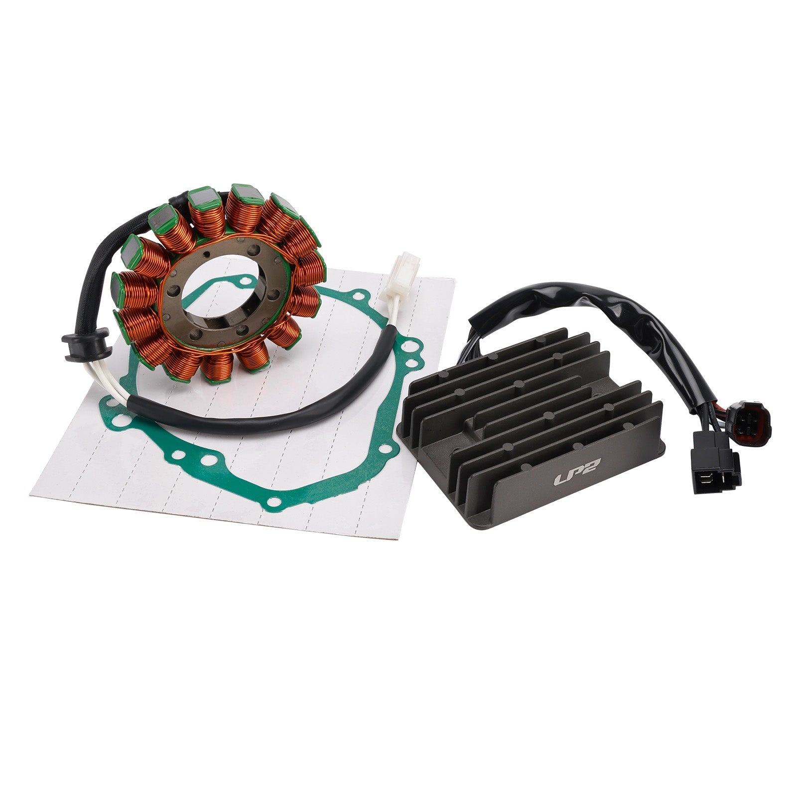 Stator- en regelaar-gelijkrichterafdichting voor Suzuki GSX-R1000 K9 (2009-2016) Referenties: 31401-47H00 en 11483-47H00
