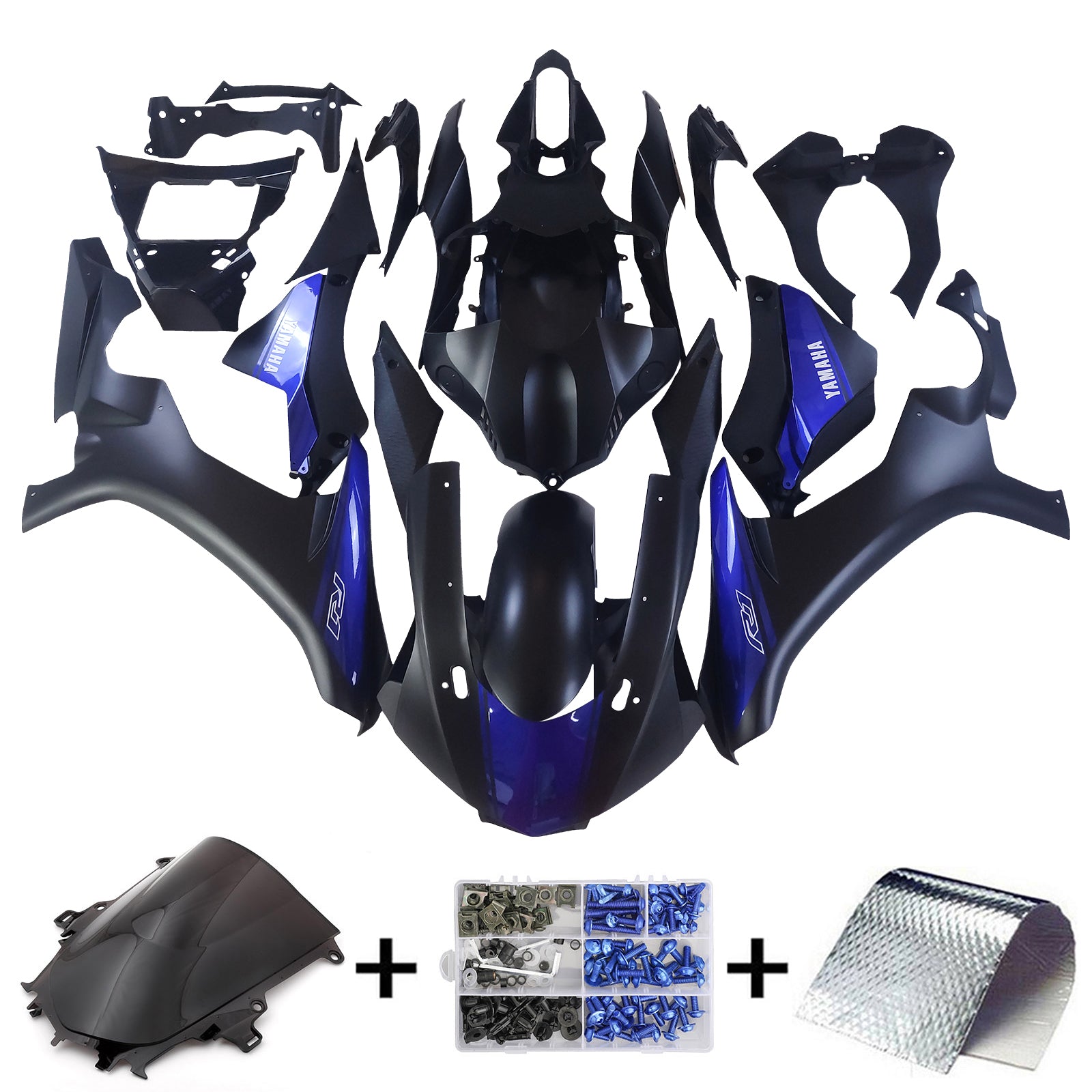 ABS PLASTIC KUIST KIT VOOR YAMAHA YZF 1000 R1 2015-2019