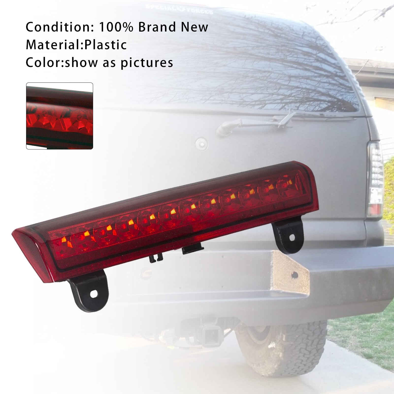 Troisième feu stop arrière à LED pour Chevy Tahoe Suburban 2000-2006