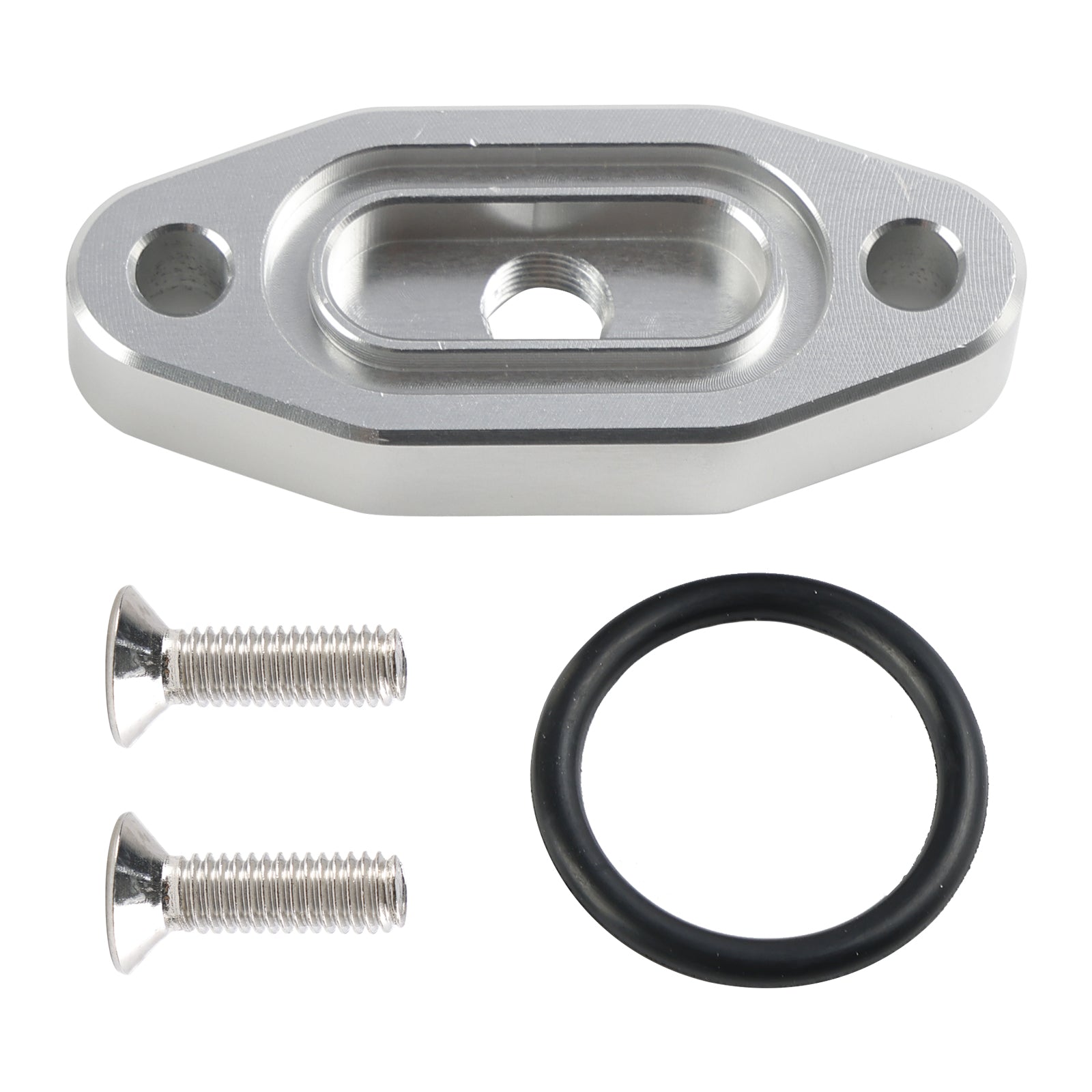 Adapter zasilania olejem LS1 Turbo/Wskaźnik 1/8"NPT 551608 Do silników opartych na LS