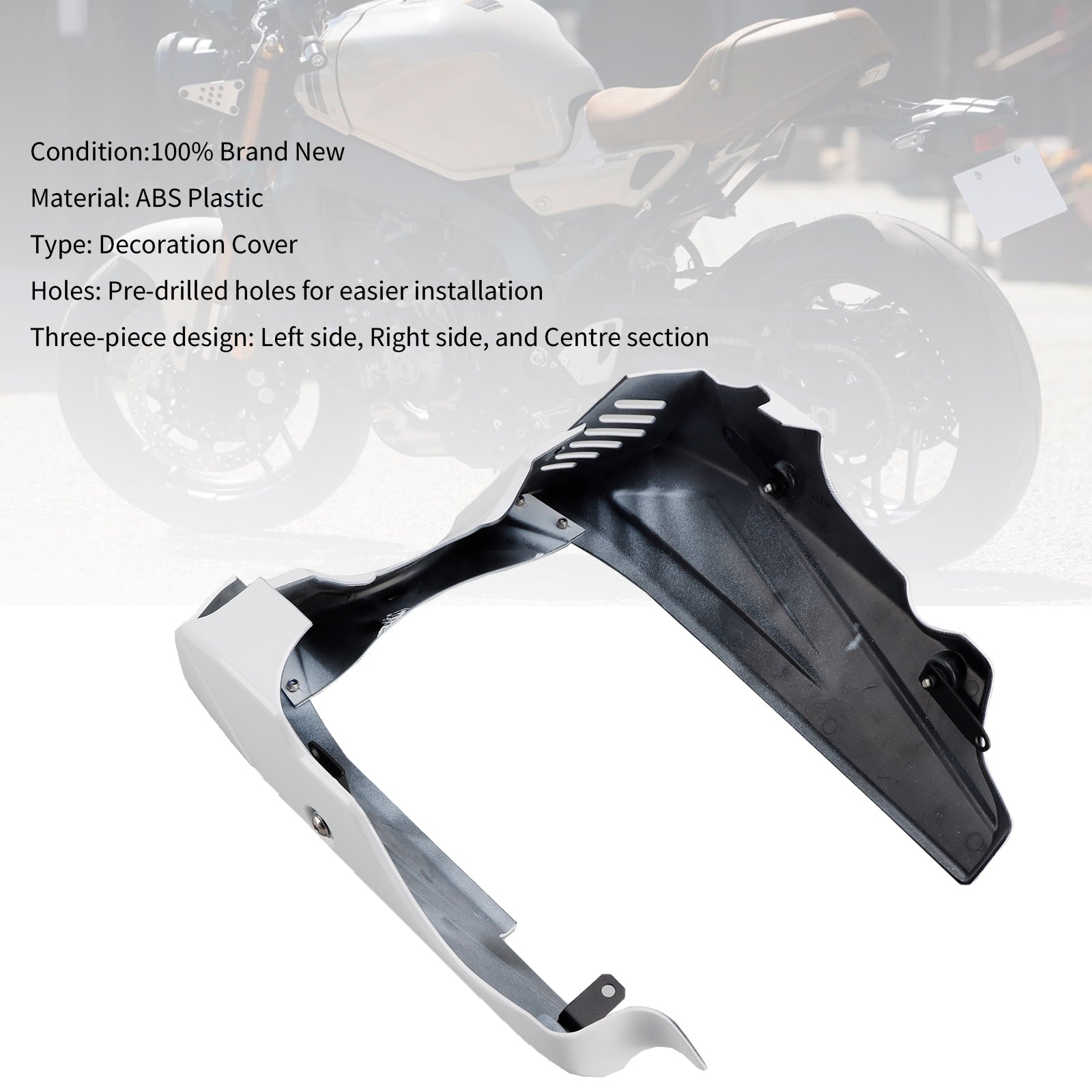 Sabot moteur inférieur et protection de carénage pour Yamaha XSR900 (2022-2025)