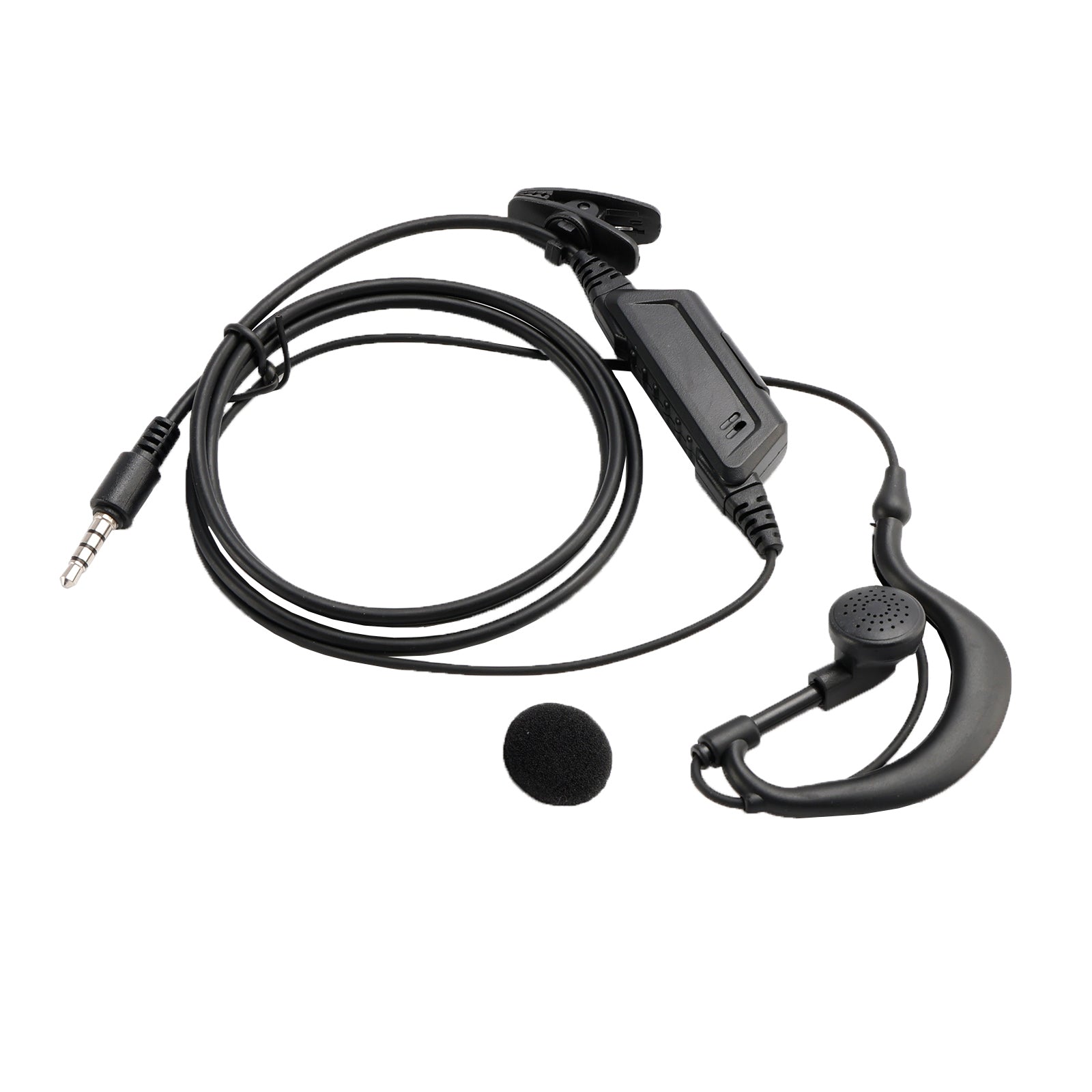 Luisterheadset met oorhaak PNC380-T35 voor Hytera PNC360 PNC370SE PNC550 PNC380SE G32 G36