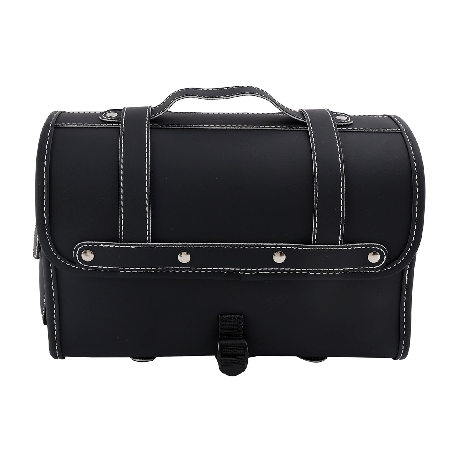 Universele zijtas in PU voor motorfiets, zwart