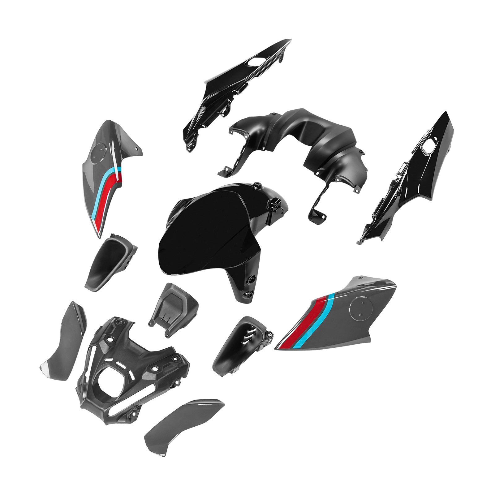 Kit de carénage de carrosserie ABS injection pour Yamaha MT-09 / MT-09 SP 2021-2023 02#