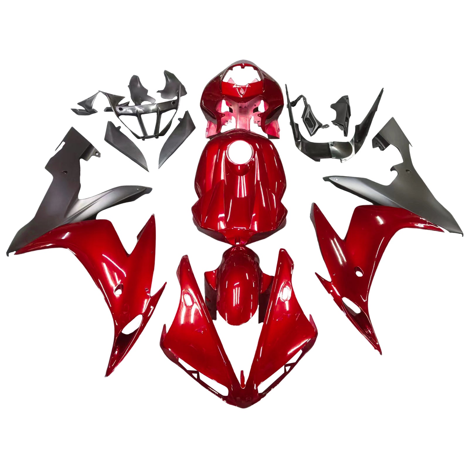 Carenatura per stampaggio ad iniezione adatta per YAMAHA YZF R1 2004 2005 2006 Plastica ABS