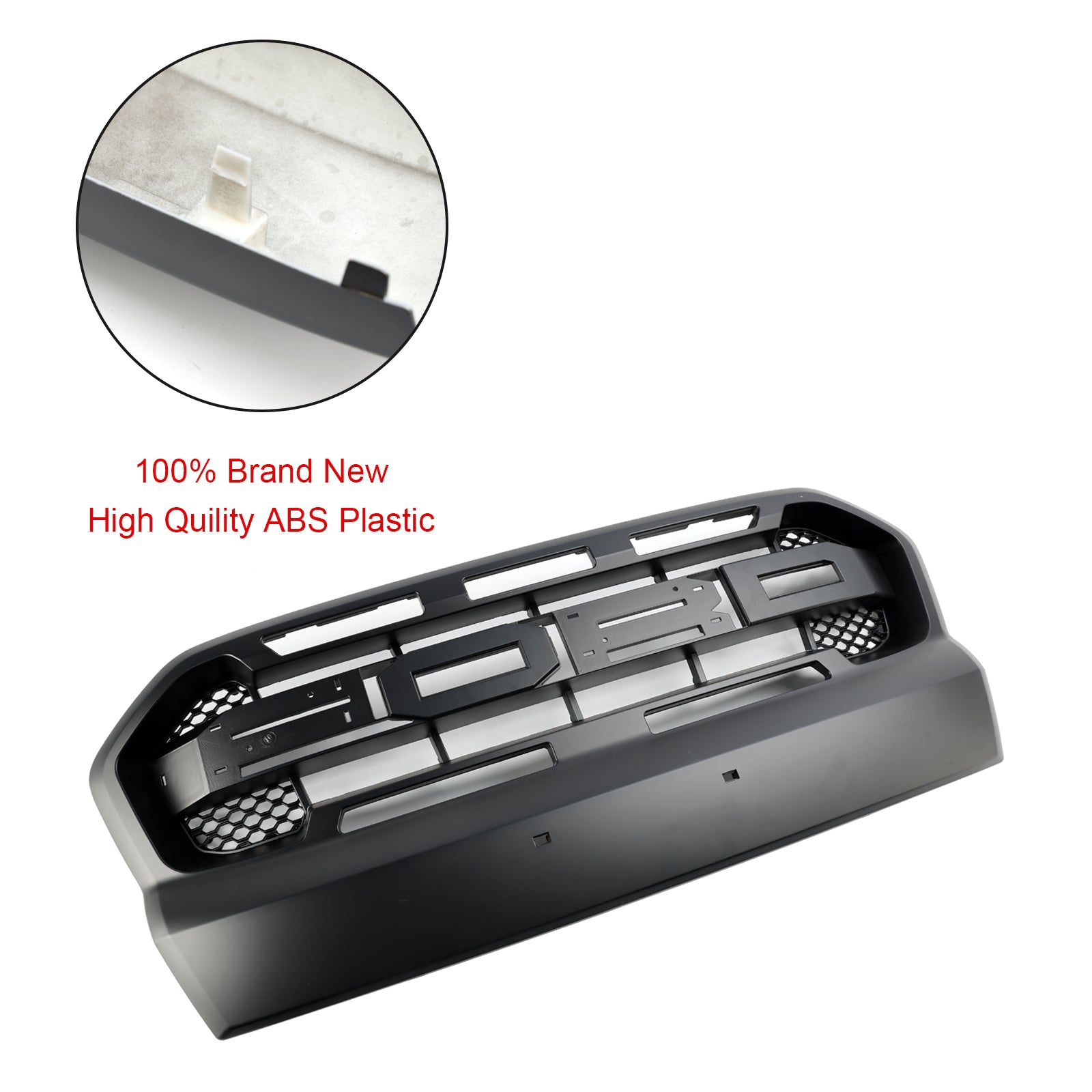 Grille Paraurti pred Ford Ranger 2015 2016 2018 2018 2019 T7 Style Raptor Noir Mat Ranger Ranking