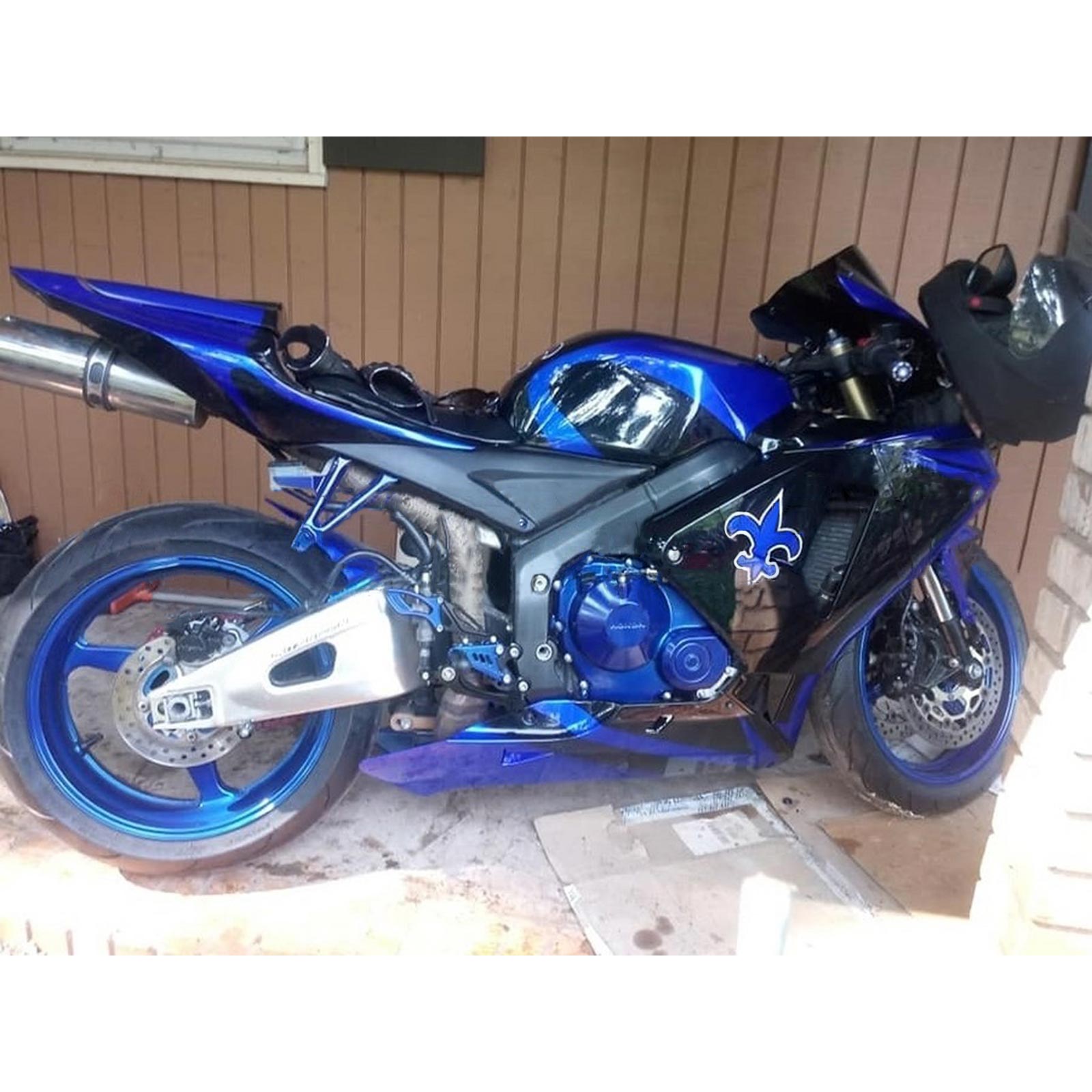 Kit de carénage par injection, carrosserie en plastique ABS pour Honda CBR600RR 2005-2006 F5