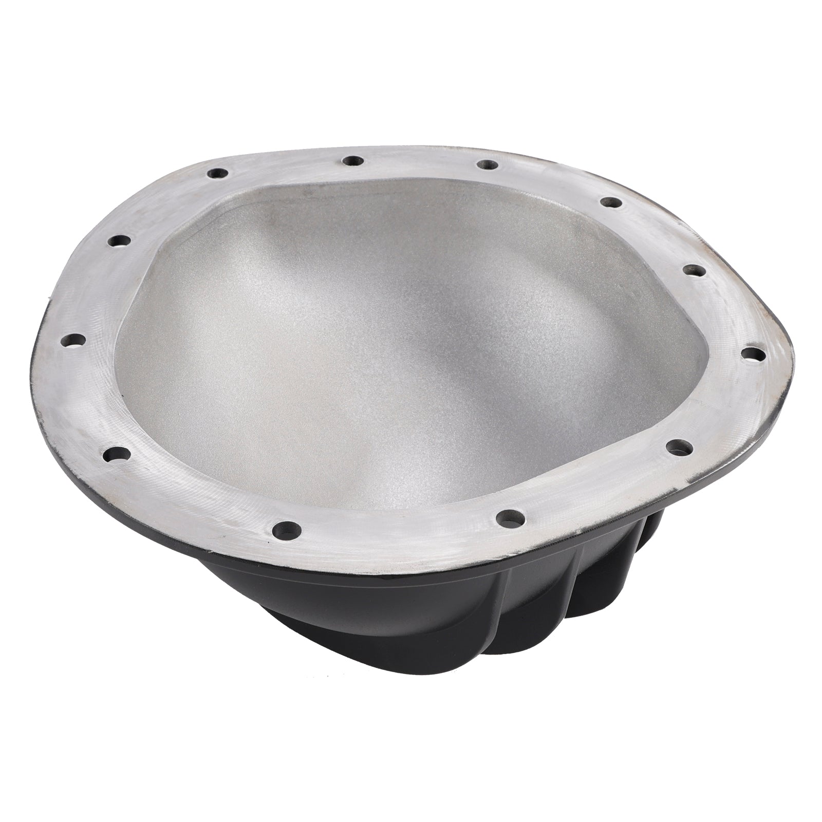 Couvercle d'extrémité arrière de différentiel en aluminium noir à 12 boulons pour camion GM Chevy C10 8,75""