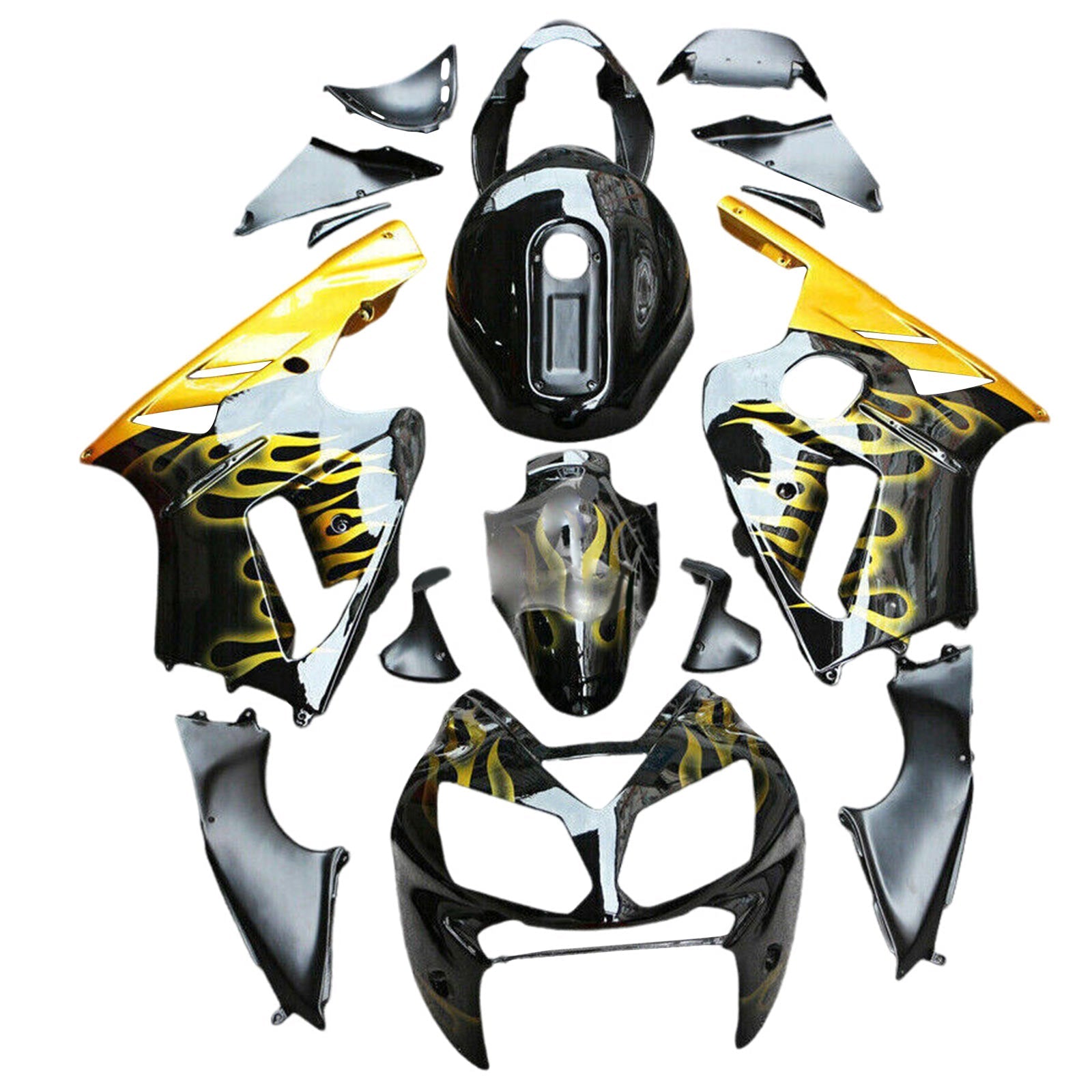 2002-2005 KAWASAKI ZX12R KIT Injekcije Carrosserie ABS