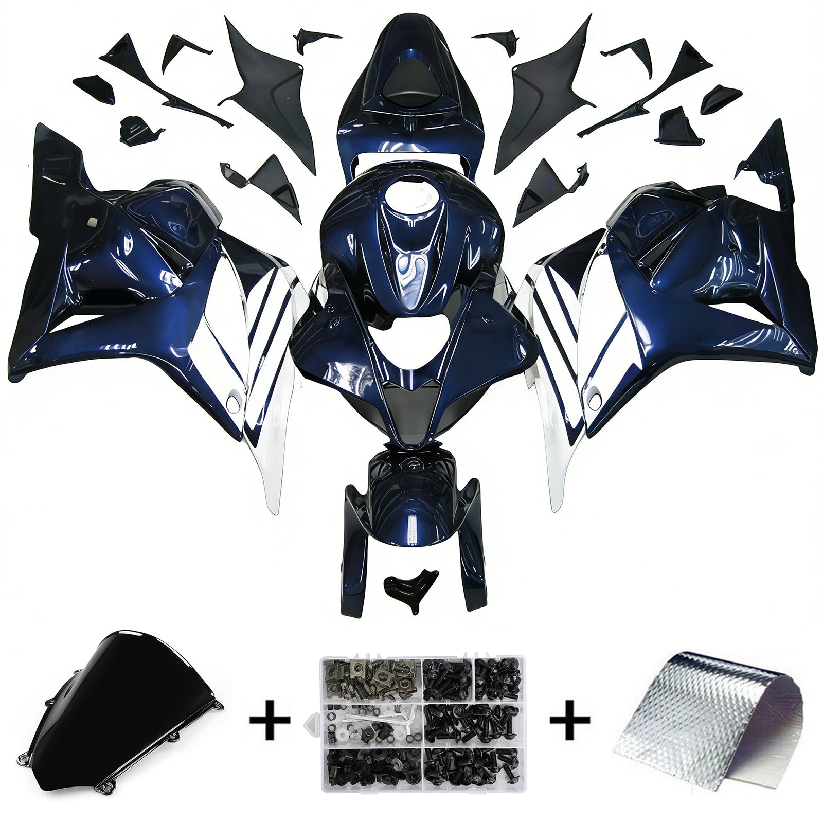 Kit de carénage à injection en plastique ABS pour Honda CBR600RR 2009-2012 F5