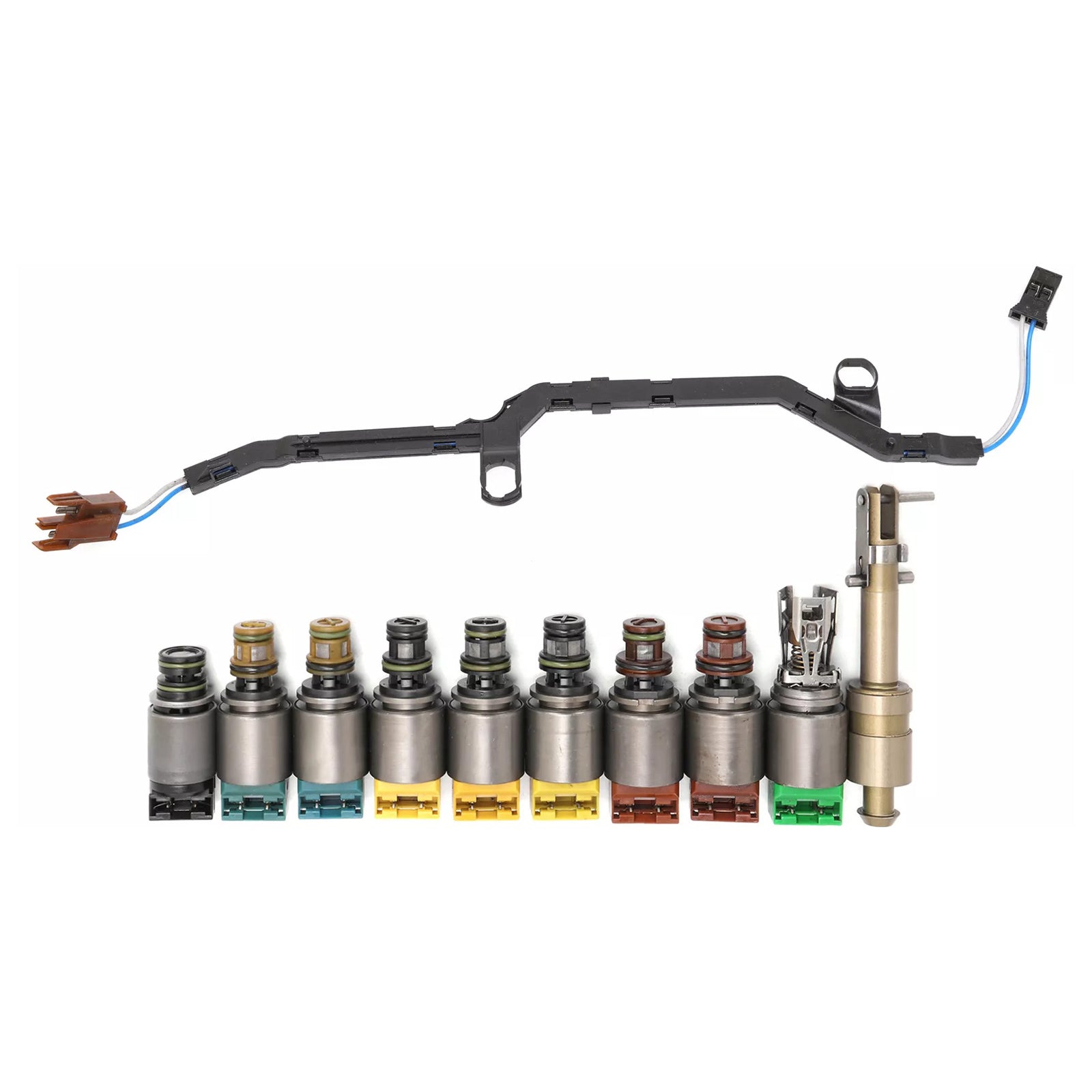 Kit de reparación de solenoide del cuerpo de la válvula de transmisión Jaguar XKR 5.0 V8 6HP28 2010-2014 1068298047