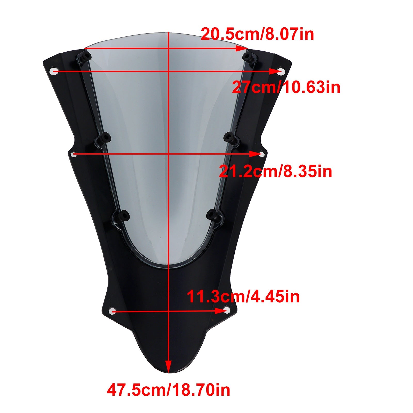 Przednia szyba przednia dla Kawasaki ZX-4R ZX-4R 2023