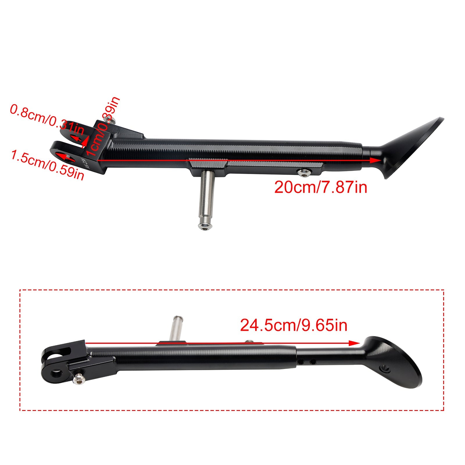 Nastavljivo stransko stojalo za Kawasaki ZX-4R ZX-4RR 2023-2024