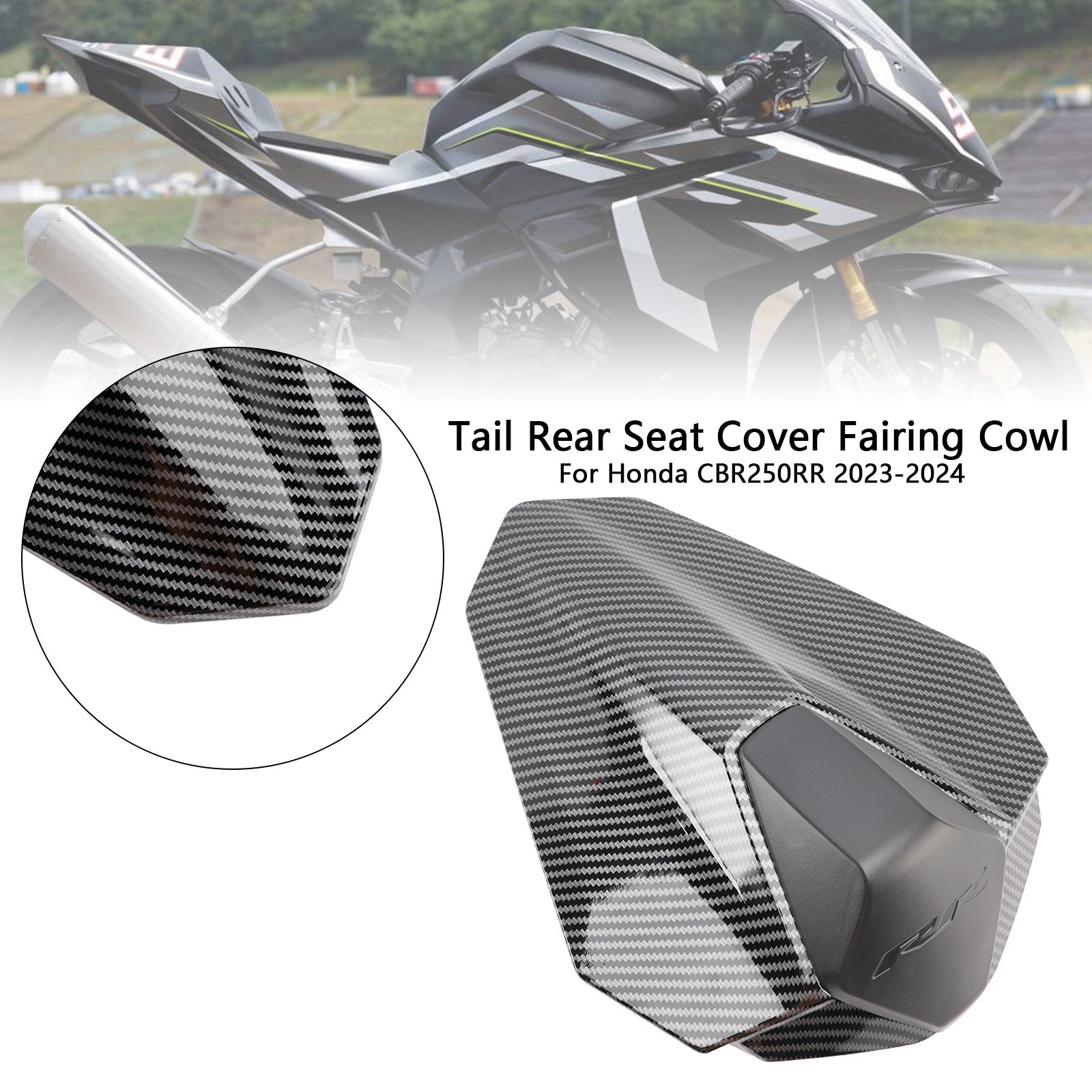 Tylne owiewkę siodłowe dla Honda CBR250RR 2023-2024