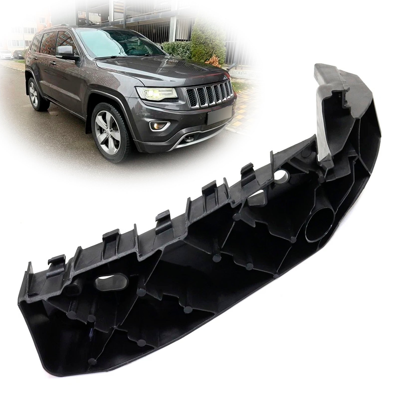 Wspornik lewego reflektora do Jeepa Grand Cherokee 2014-2016, numer części 68223469AA