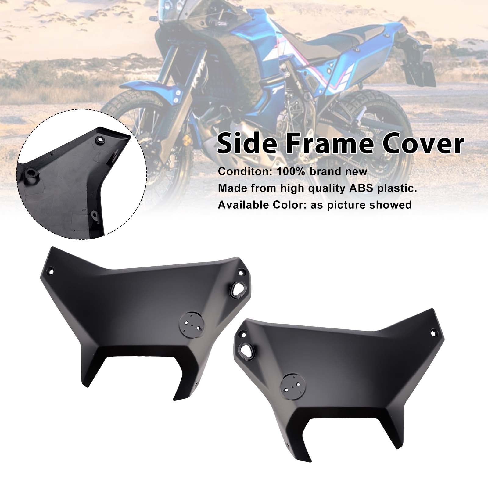 2025-2026 Pour Yamaha Tenere 700 T700S Carénages de panneau de cadre latéral
