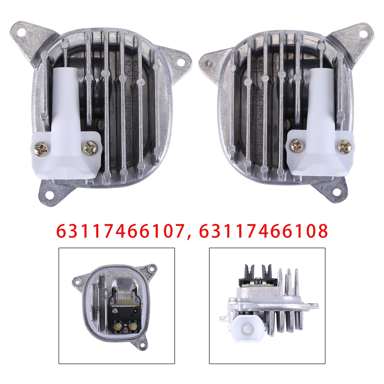 Moduł LED DRL GAUCHE ET Law Blanc 63117466107 63117466108 dla BMW G01 x3 G02 x4 F97 X3M F98 X4M 2018-2021