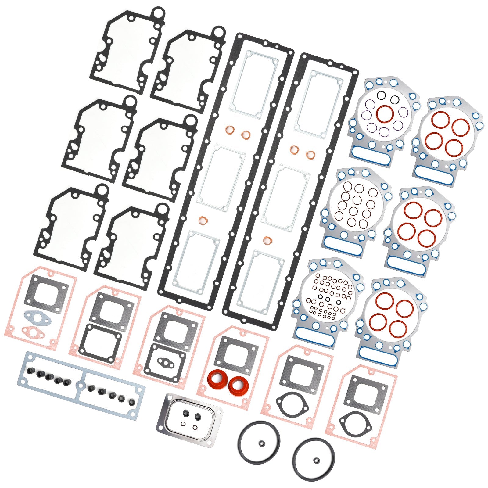 3803598 3800728 Set zgornjih motorjev za Cummins KTA19 KTTA19