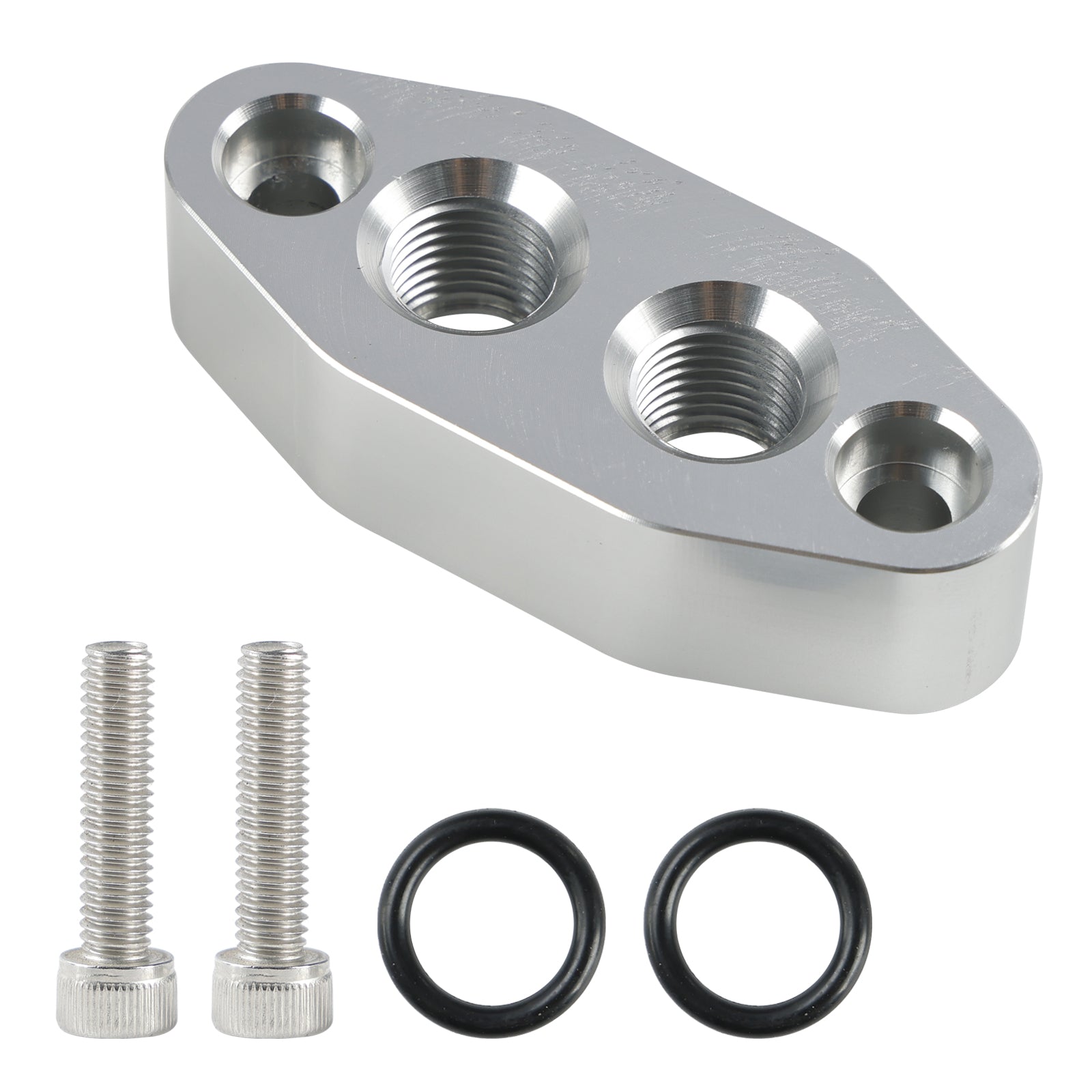 Piastra porta ingresso/uscita adattatore radiatore olio 6AN ORB LS1 LSX LS3 LS LS2 LS3 551600