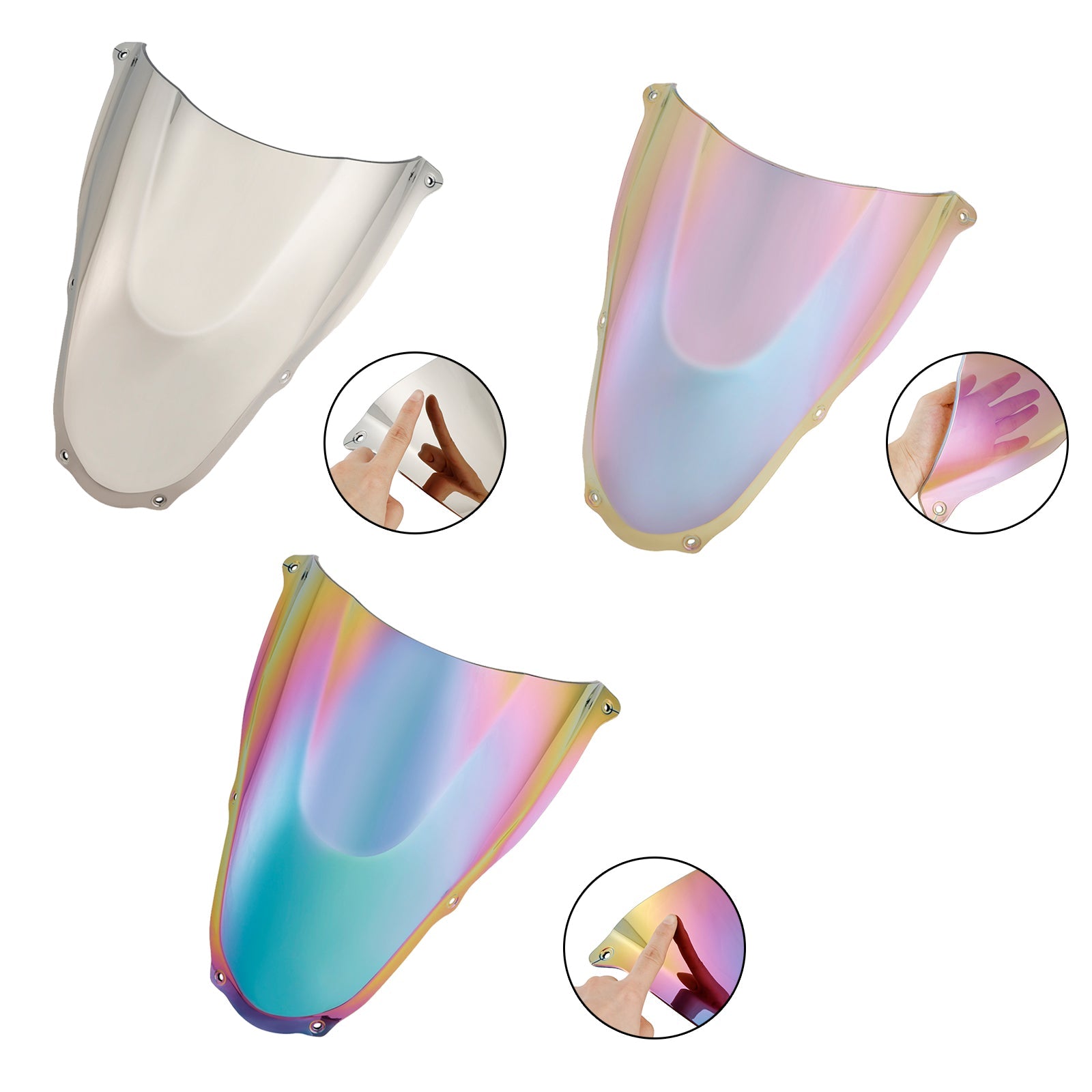 2006-2010 Yamaha RS125 ABS-moottoripyörän tuulilasi