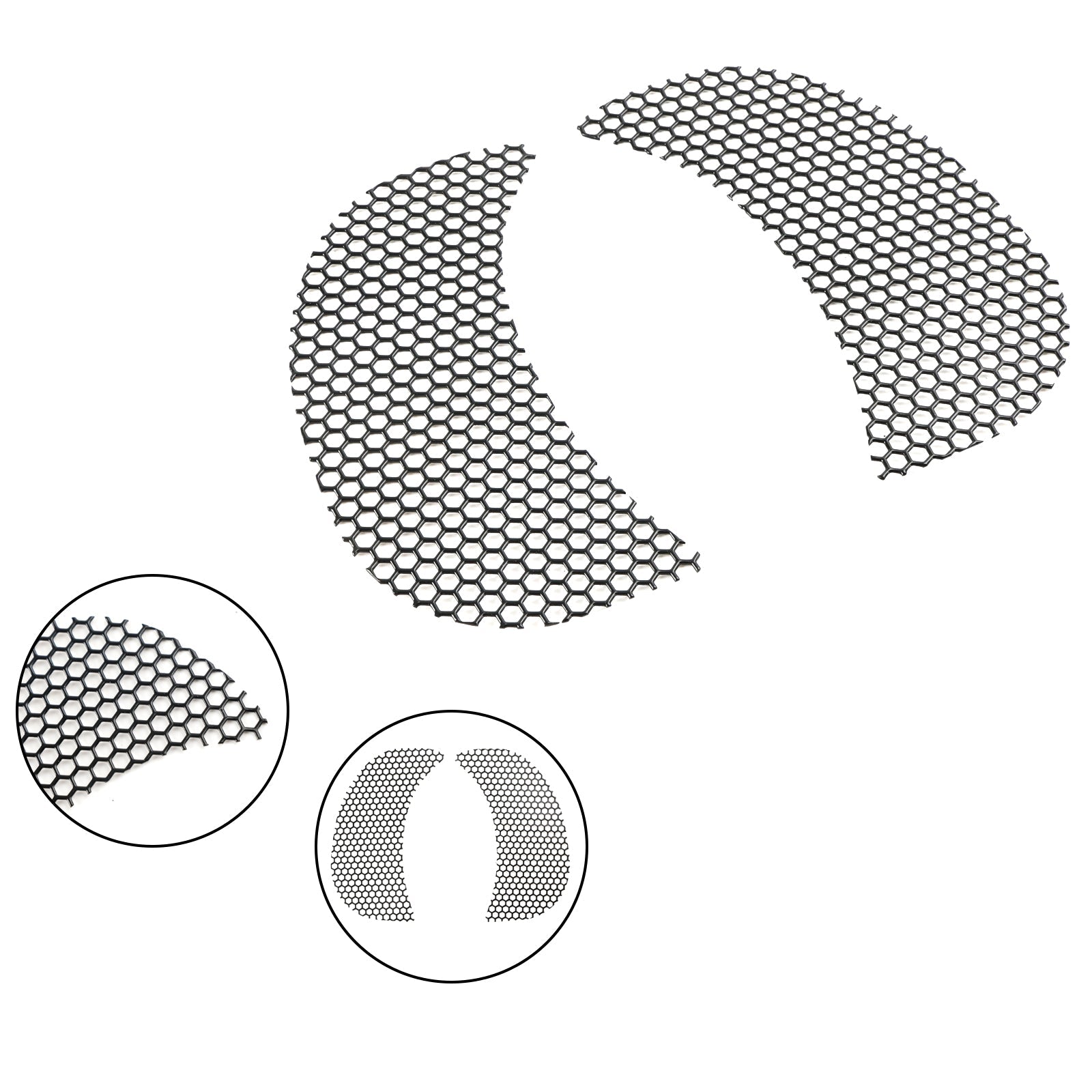 Grille d'aération latérale chromée compatible avec Road Glide FLTRX/XS FLTRU 15-21