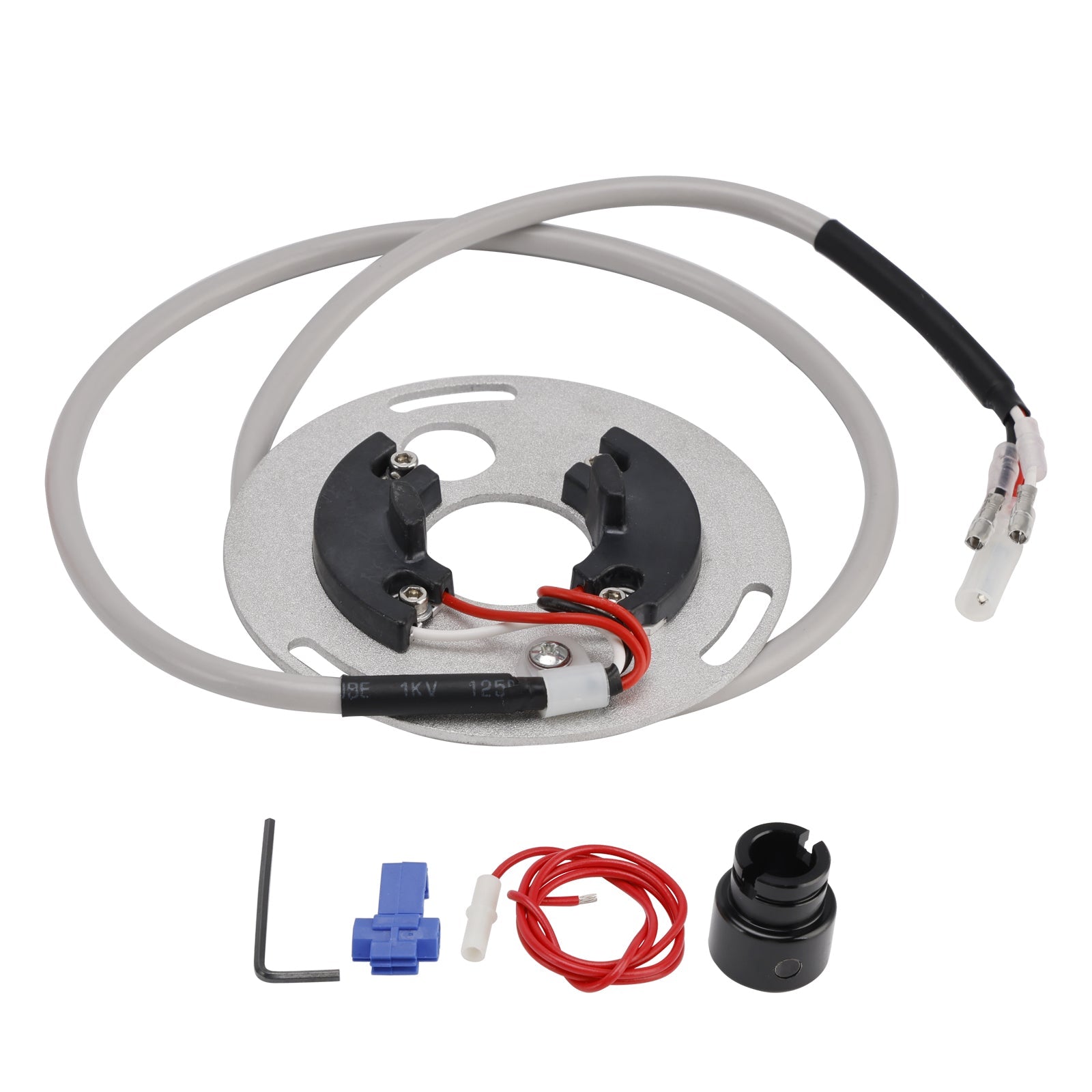 Bord van&Vierpuntsontsteking voor Honda CB350F1 1974, onderdeelnummer 30200-333-004