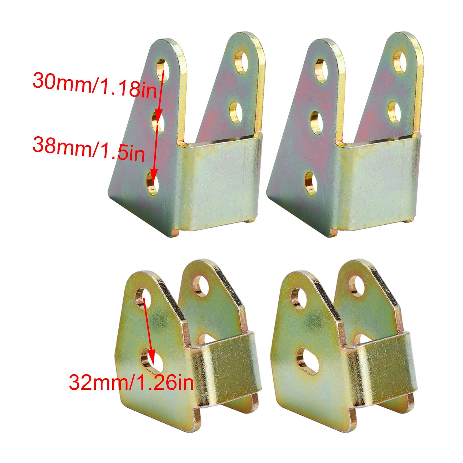 Kit sospensioni anteriori e posteriori da 5 cm (2 pollici) per Kawasaki Teryx 800 (2014-2025).