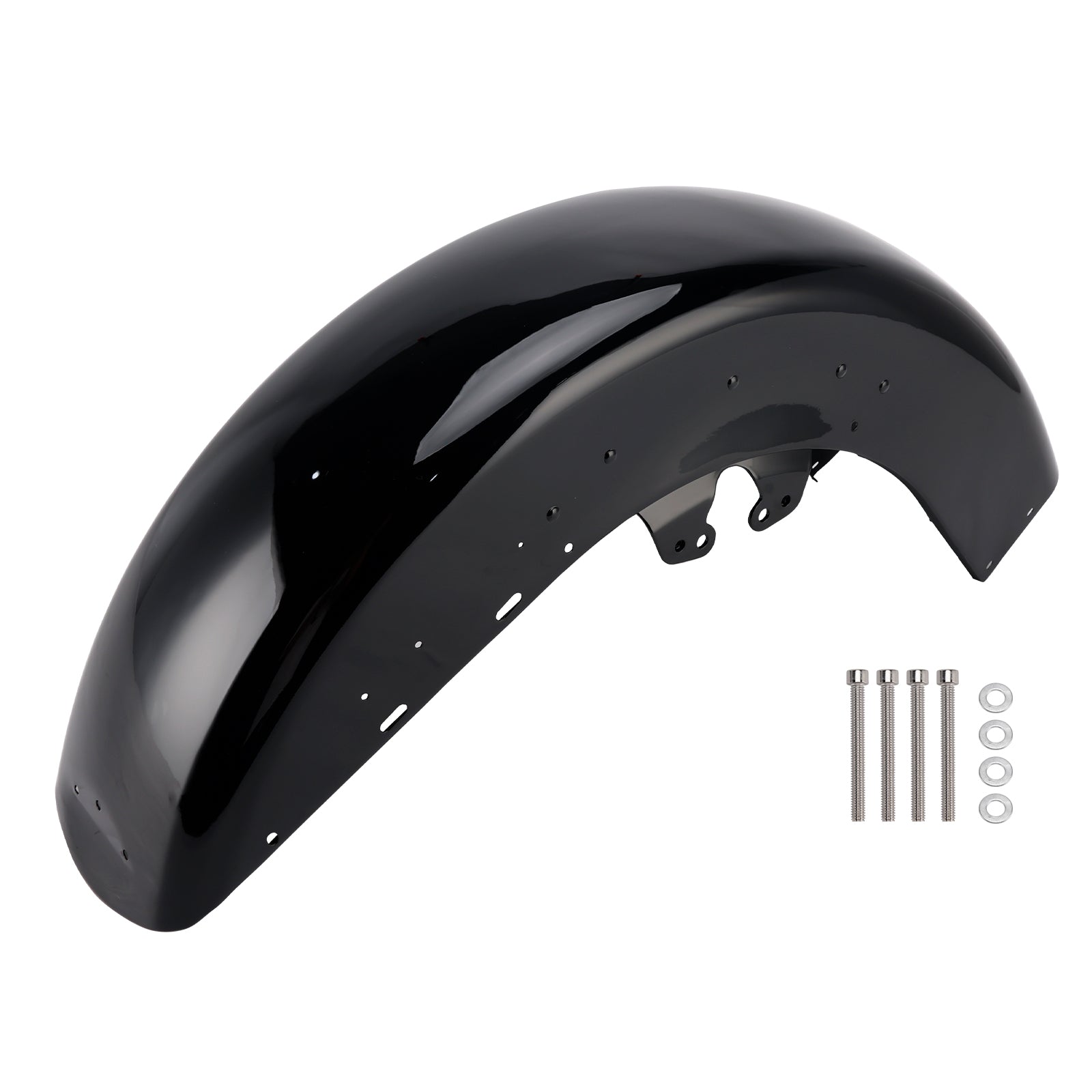 Fender anteriore in acciaio per Harley-Davidson Road King 2014+