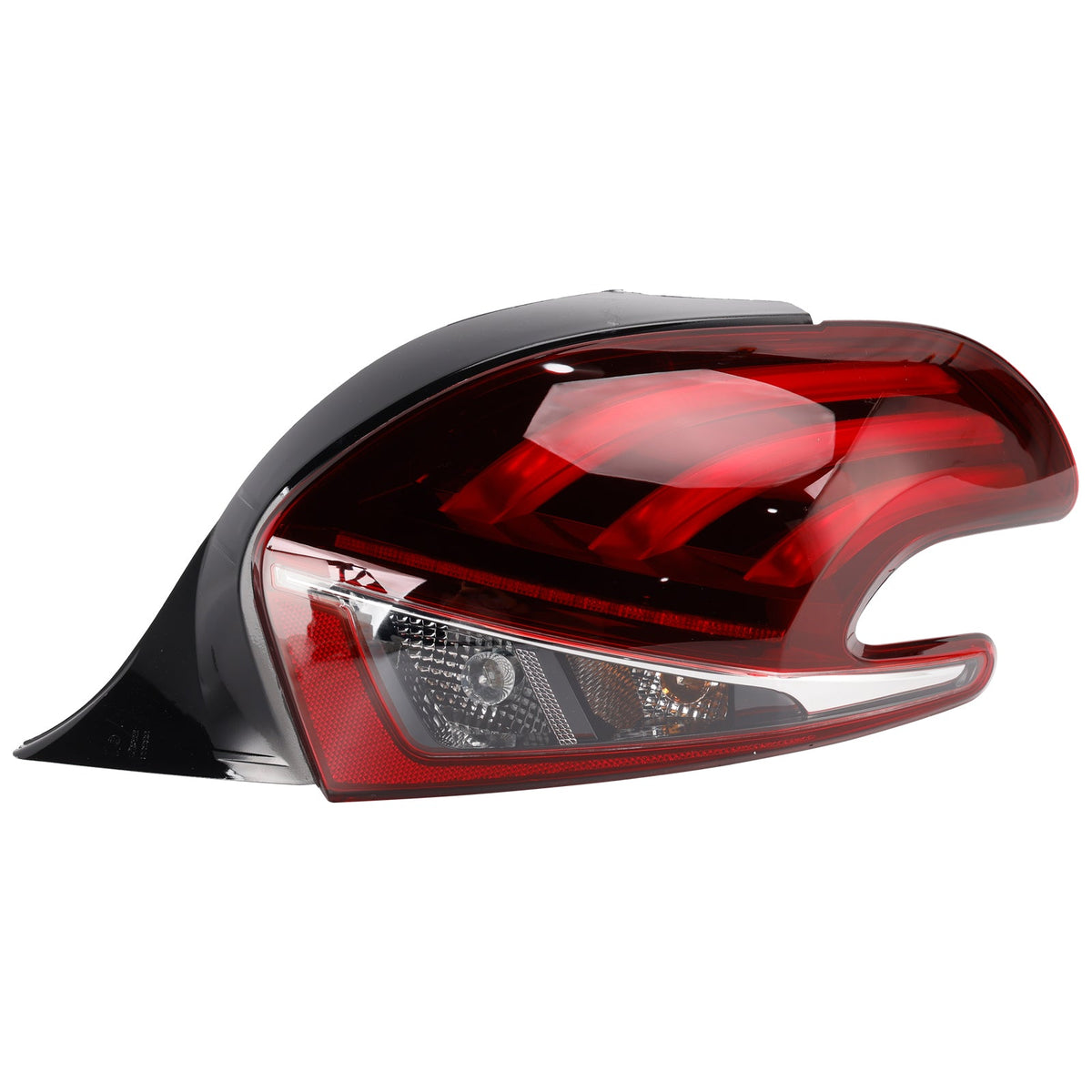 Feu arrière droit à LED pour Peugeot 208 (modèles restylés, 2015-2019)