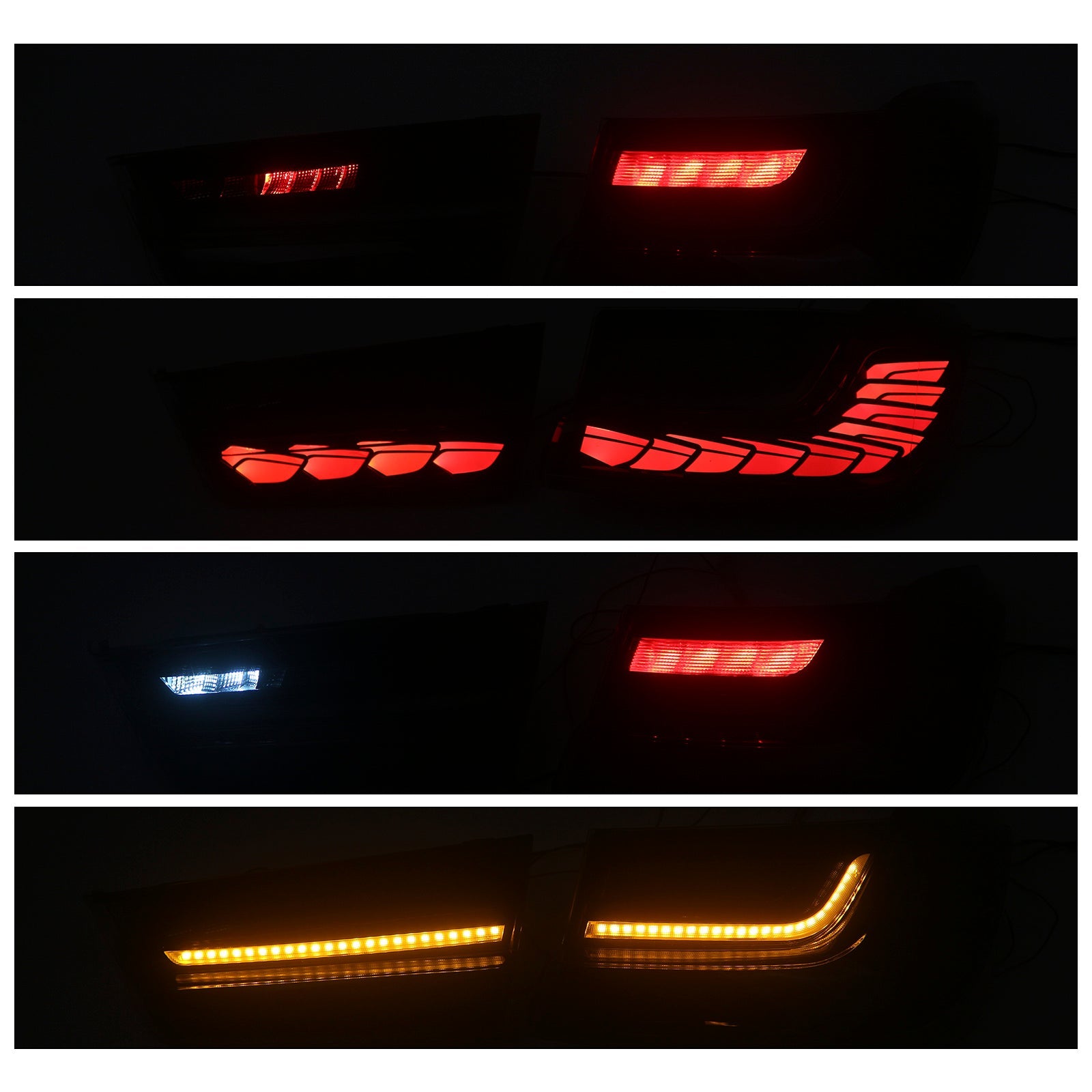 Luci posteriori a LED fumo per BMW 3 G20 G28 G80 M3 2019-2024