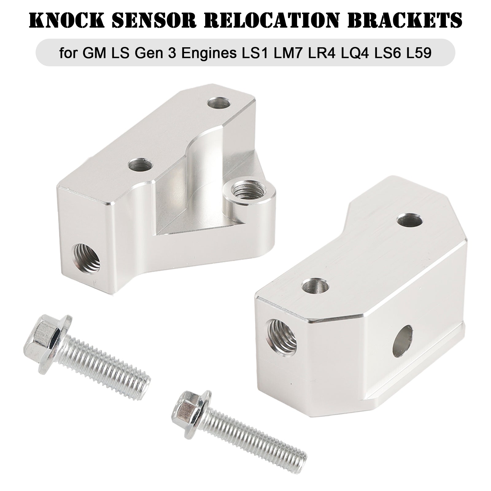 Verplaatsingsteunen van de ratelsensor voor motoren GM LS Gen 3 : LS1, LM7, LR4, LQ4, LS6, L59