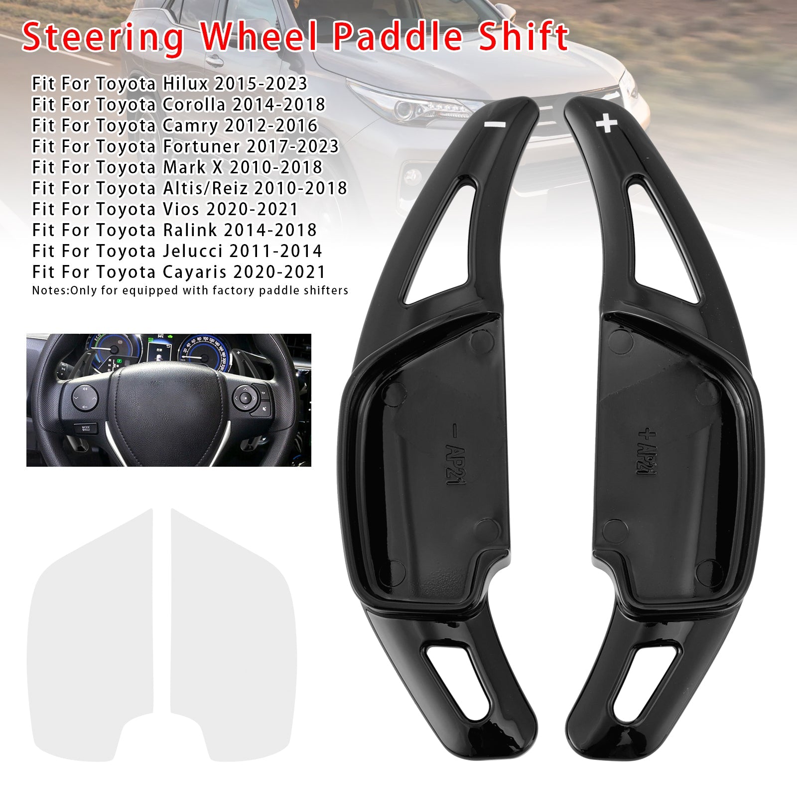 Ylinopeuskuvat pyörän takana Toyota Hilux Fortnerille