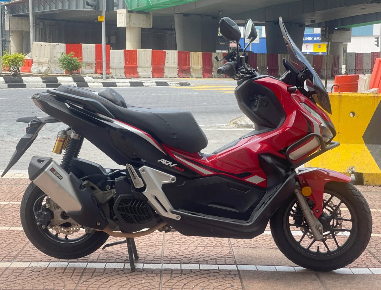 2018-2021 Honda ADV150 ADV 150 Zestaw owiewek wtryskowych z tworzywa sztucznego ABS
