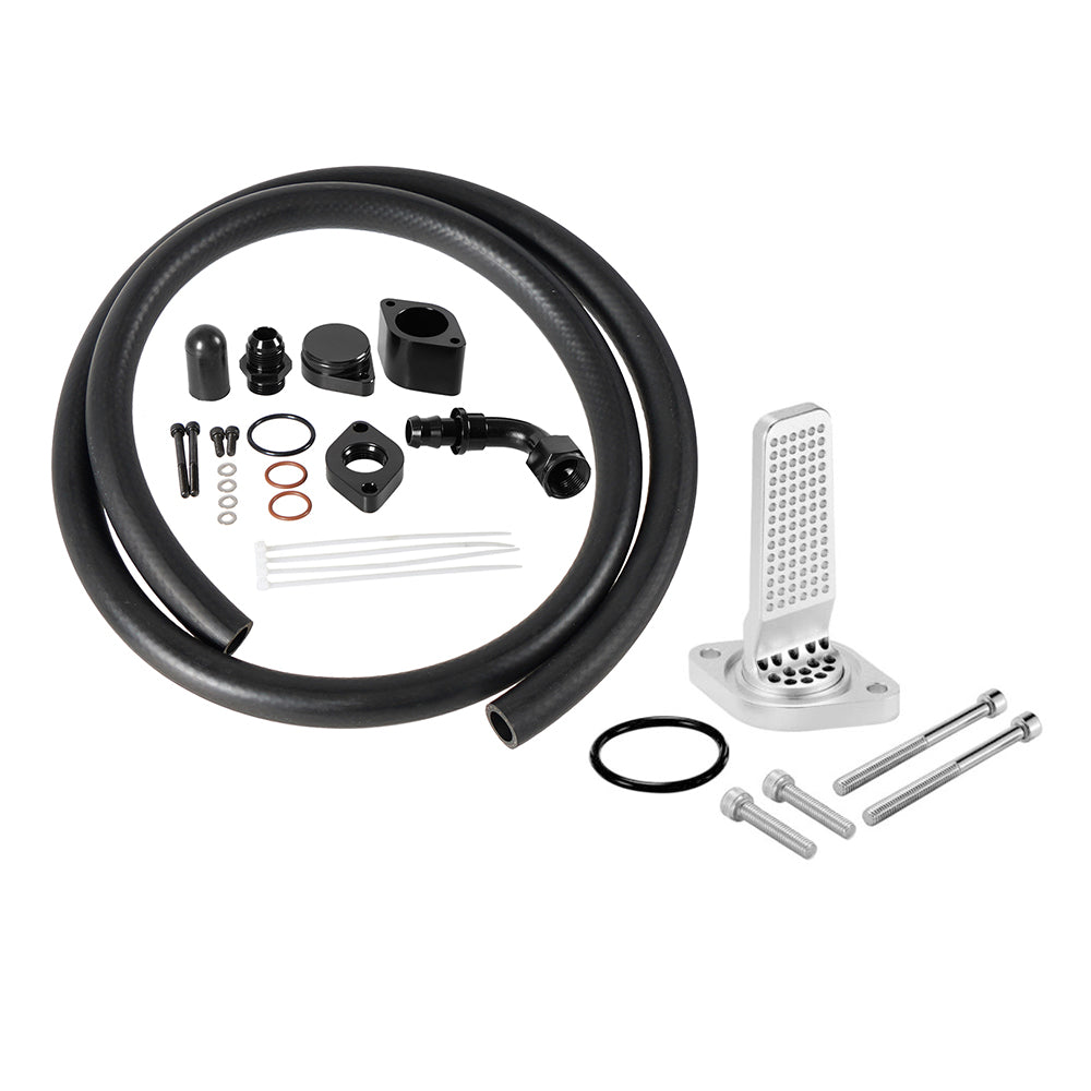 CCV Research Kit + Recuperación de deflector CCV interno para Ford 6.7 L PowerStroke 201L-2024