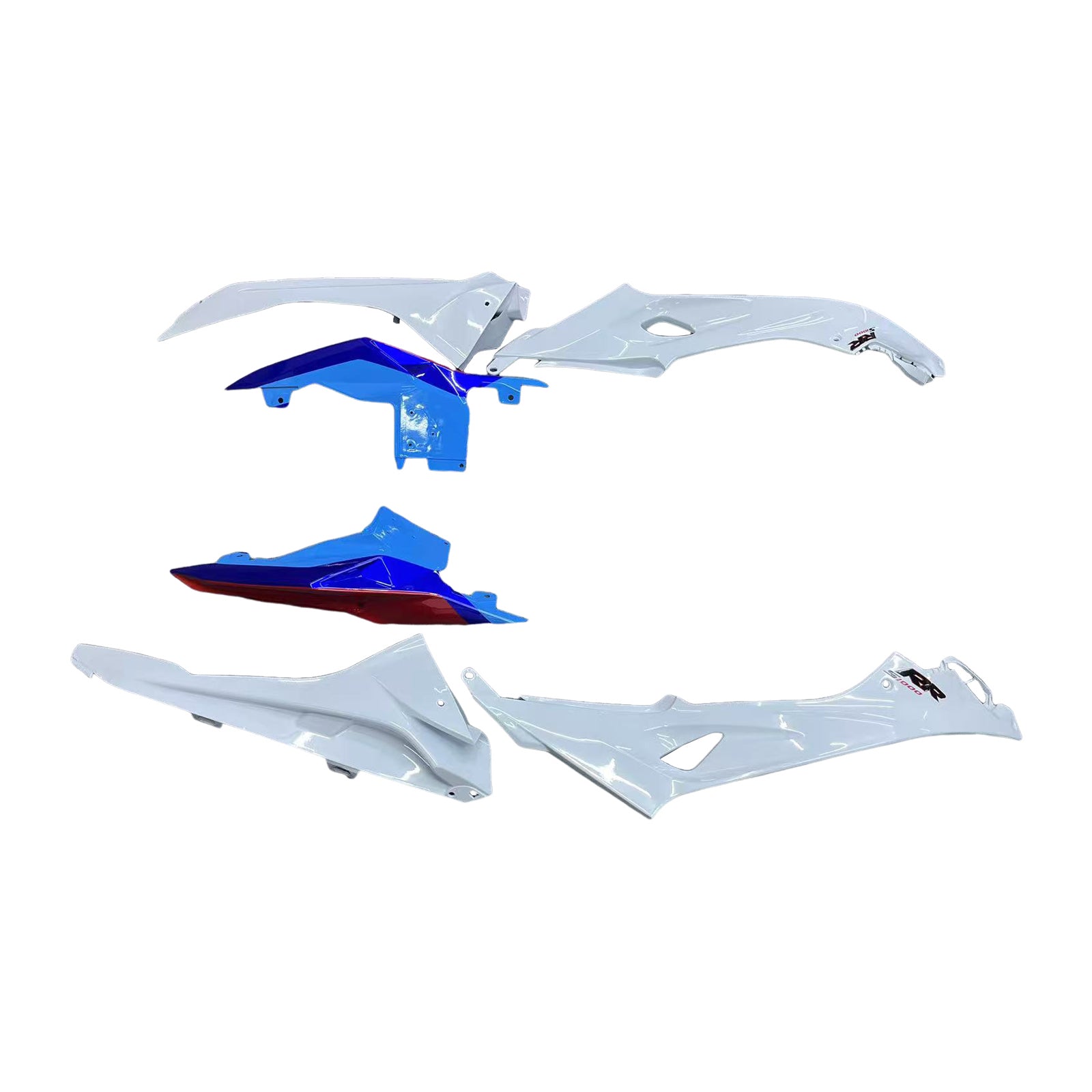 Kit di carenatura iniezione Bodywork ABS in plastica adatta per BMW S1000RR 2015-2016