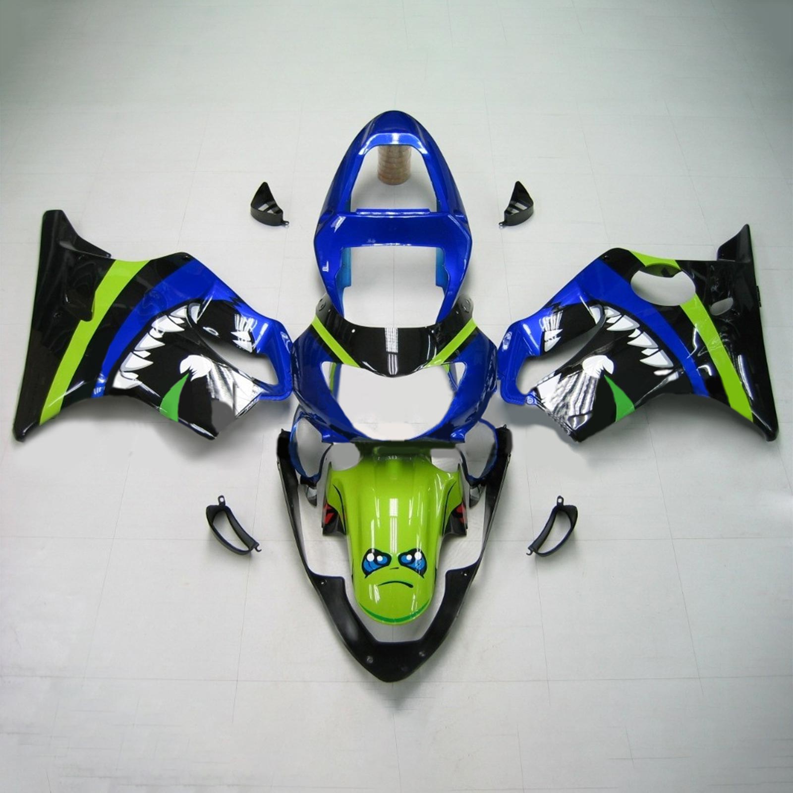 1999-2000 Honda CBR600F4 Zestaw owiewek wtryskowych z tworzywa sztucznego Abs