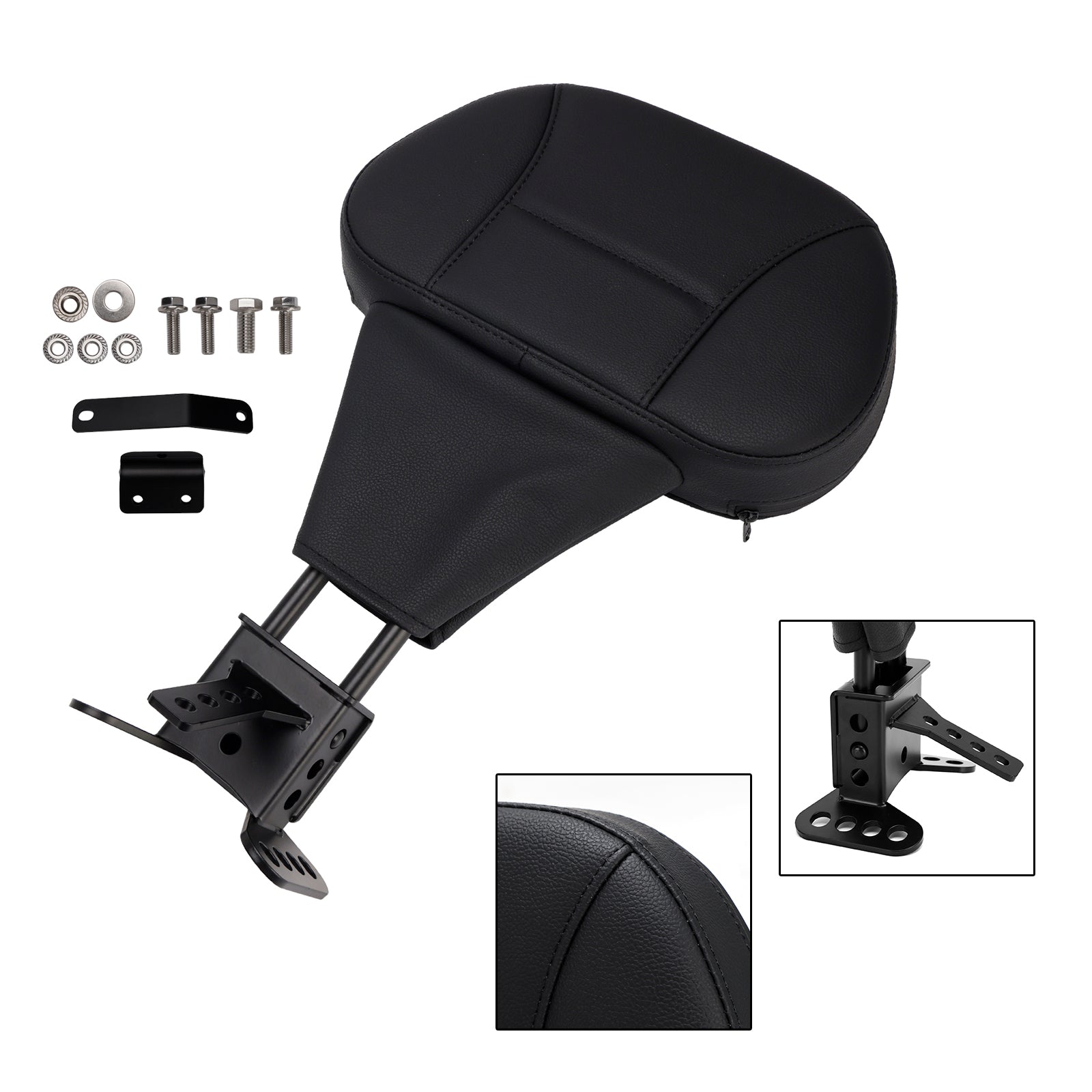 Coussin de dossier conducteur compatible avec Street Electra, Road Glide, Road King et Tri Glide (2009-2025)