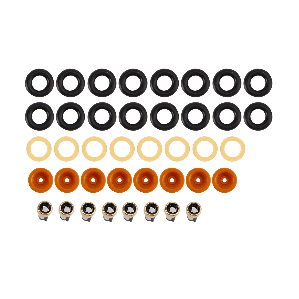 Junta tórica del inyector de combustible 280150947 compatible con Ford F-250 y F-350, motor V8 de 7,5 L, 1995-1997