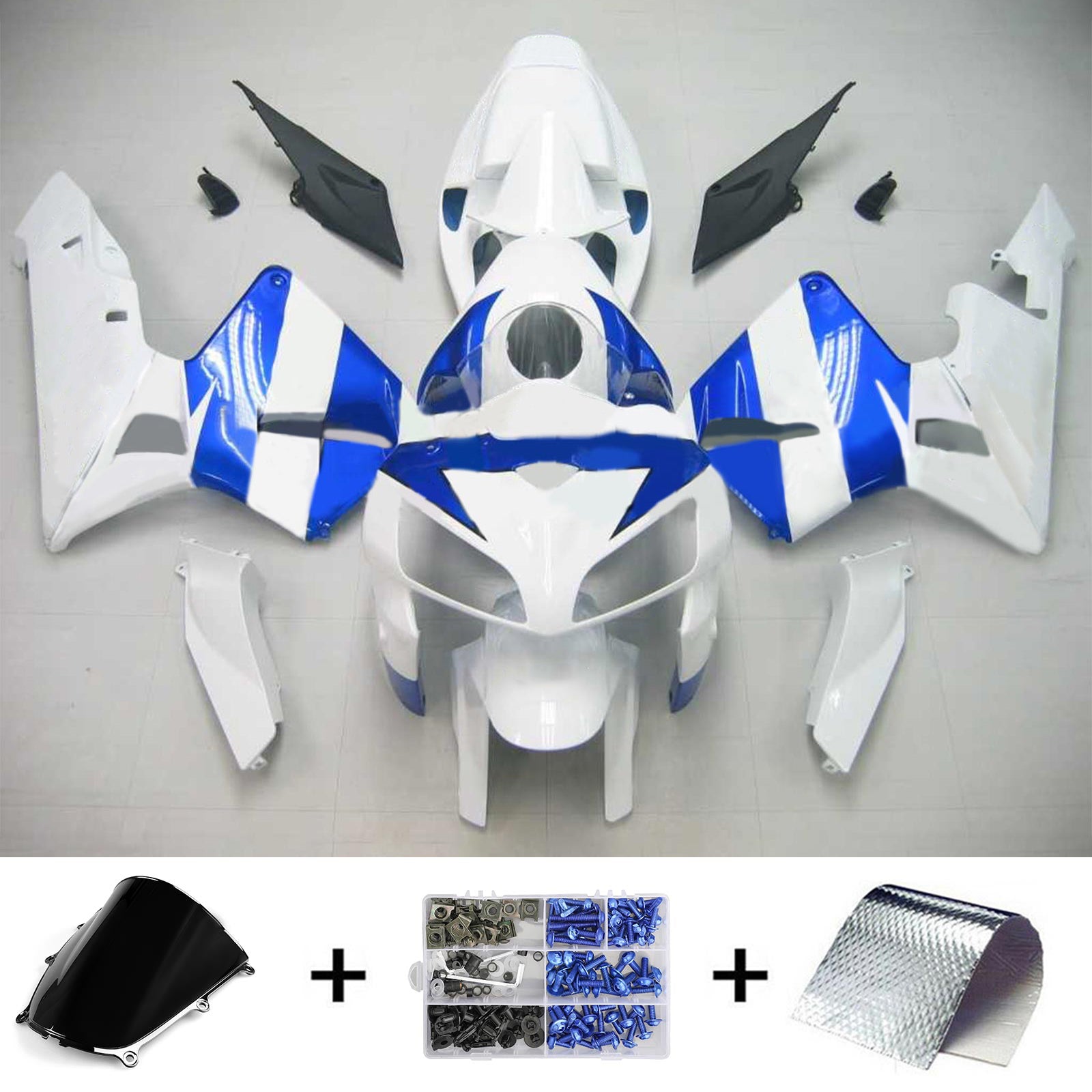 Kit de carénage par injection, carrosserie en plastique ABS pour Honda CBR600RR 2005-2006 F5