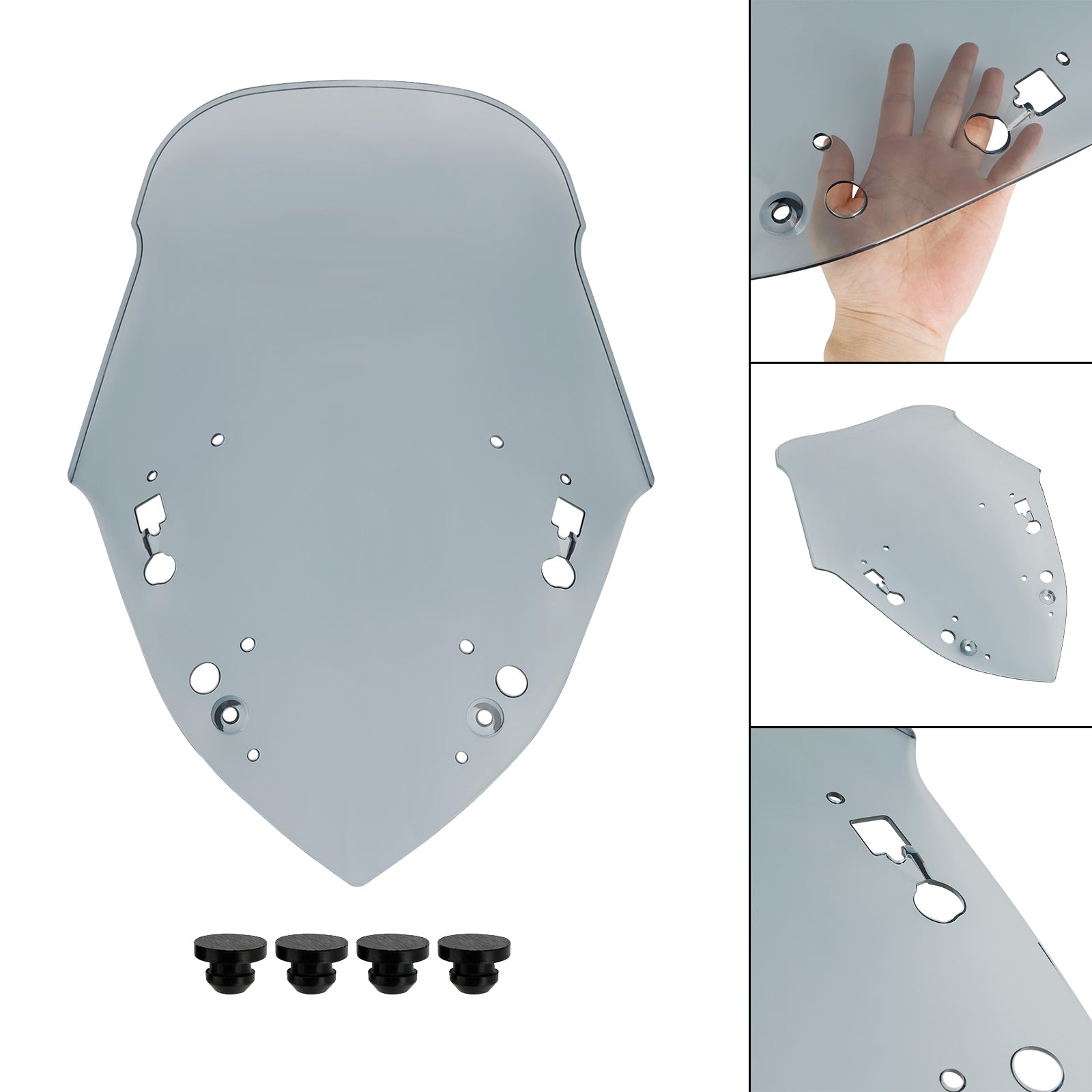 ABS Plastic Zapisz przednią szybę dla Yamaha X-Max 300 2017-2022