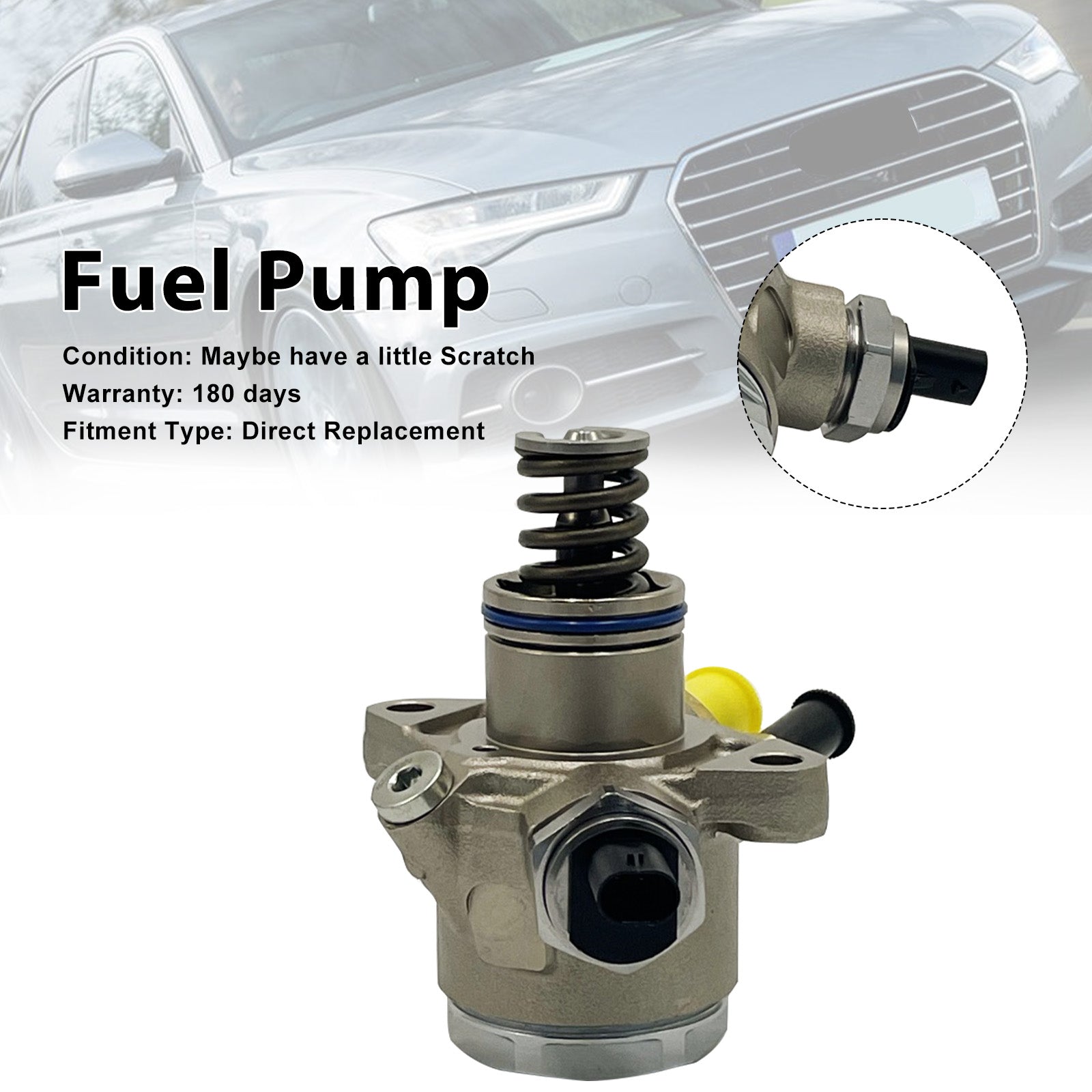 Bomba de combustible de alta presión para Audi A6 RS6 (2013-2018) - Número de pieza : 079127025 HFS034136G