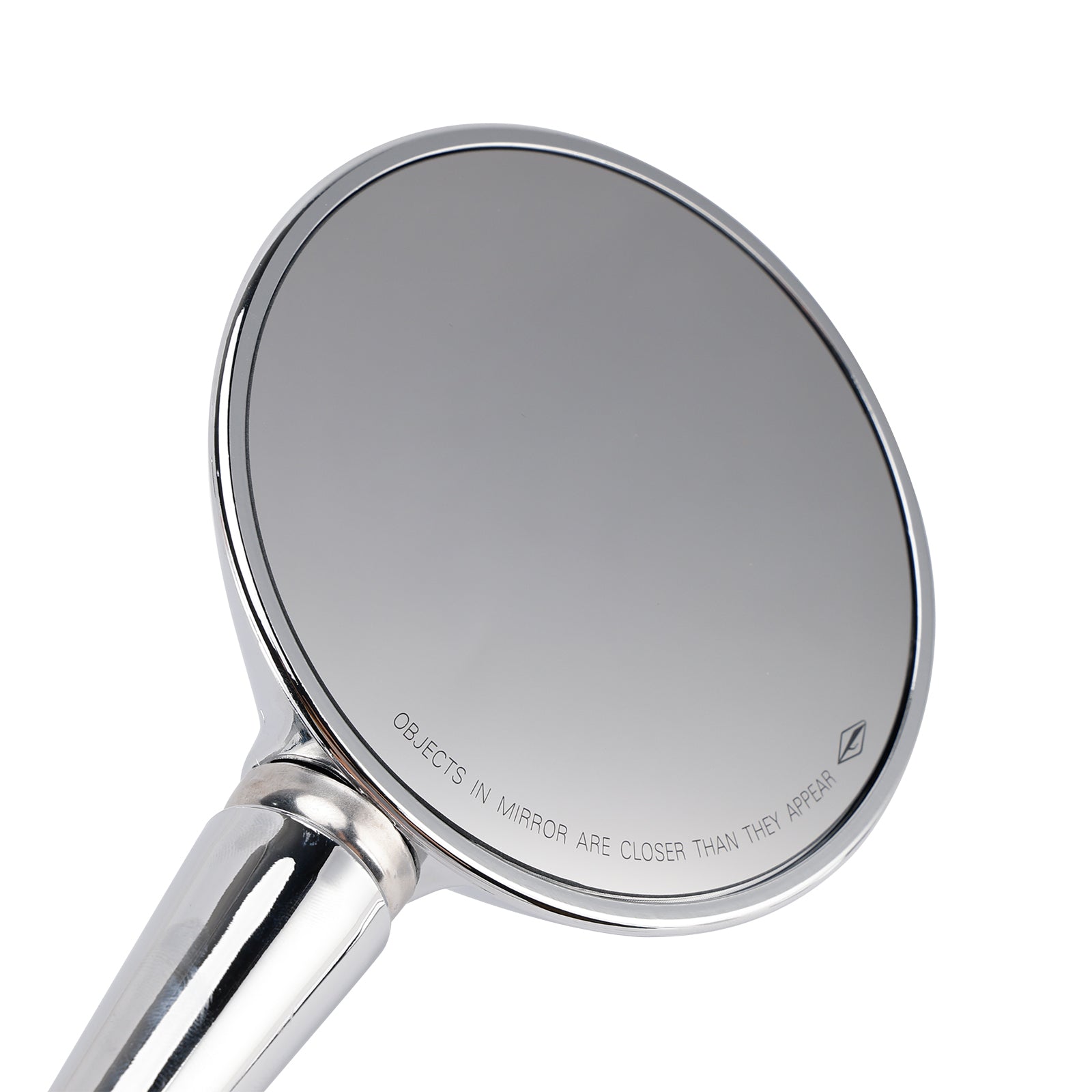 PAR DE ESPEJOS CORTOS CROMADOS PARA VESPA PRIMAVERA 50-125 SPRINT 50-150 GTS 125 300